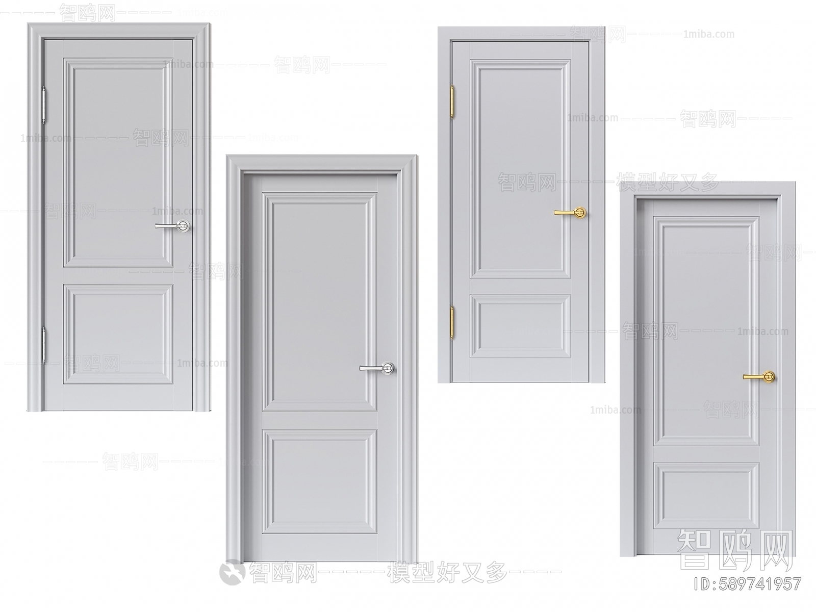 Nordic Style Single Door