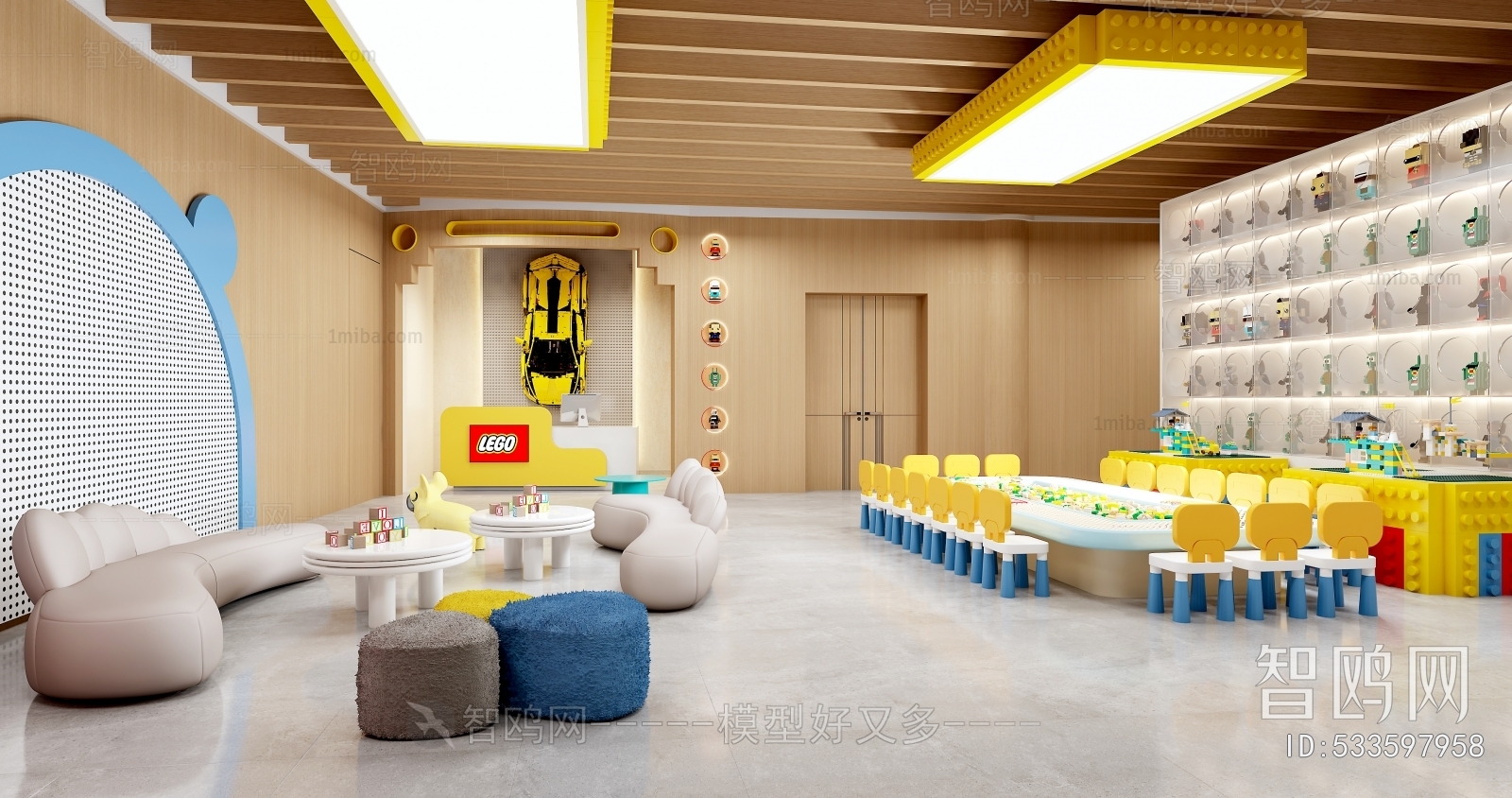 Modern Kindergarten Classrooms