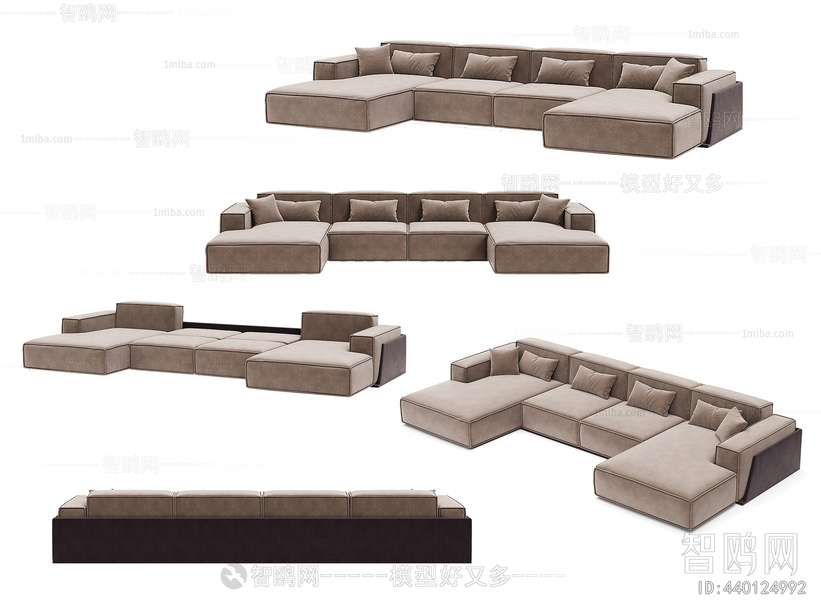Nordic Style Corner Sofa