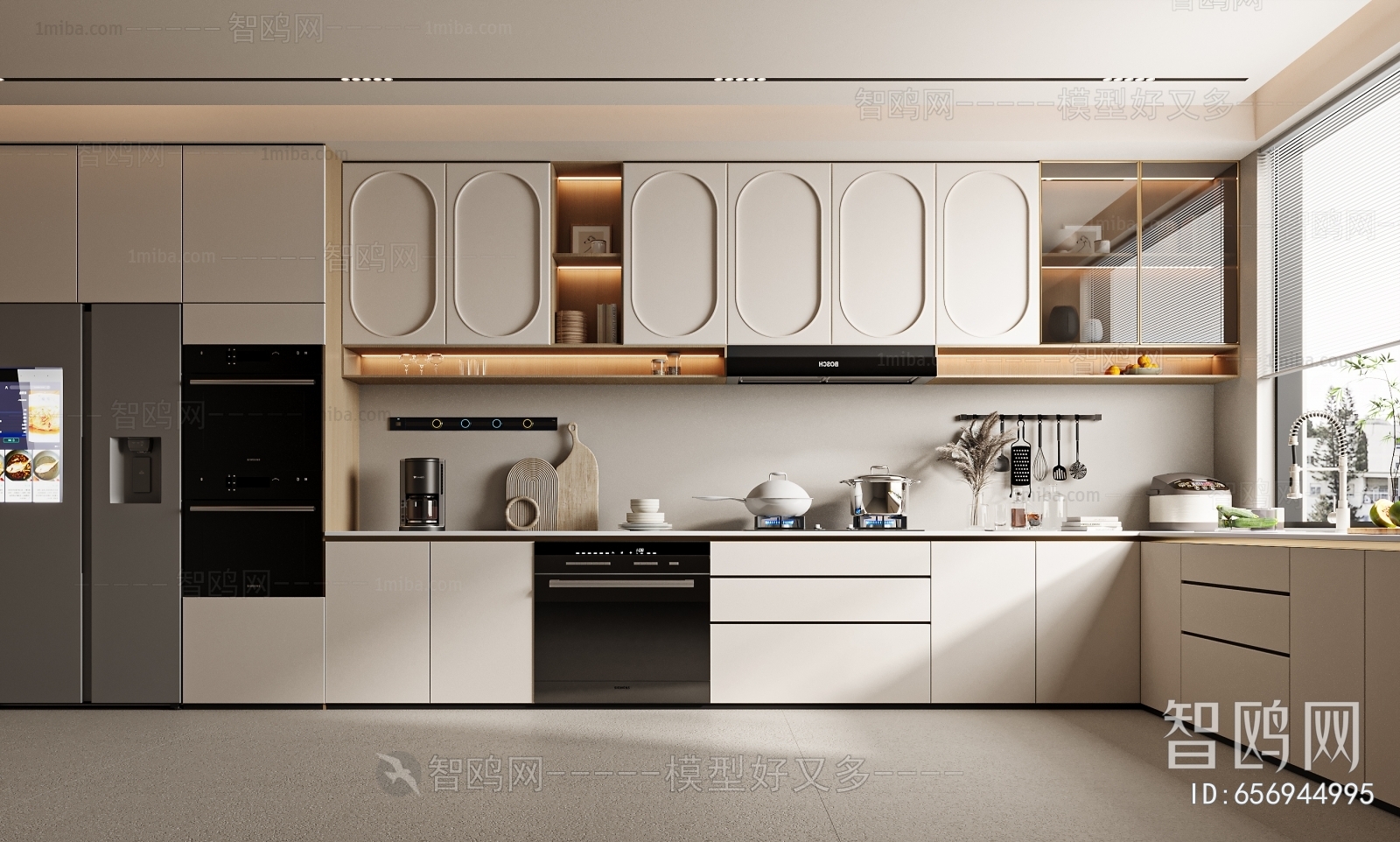 Modern The Kitchen