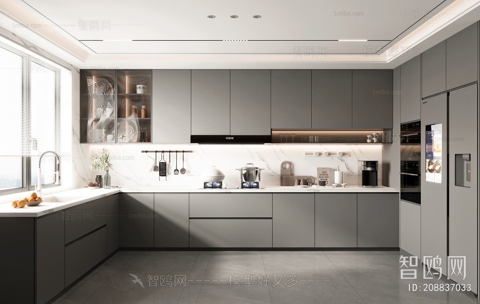 Modern The Kitchen