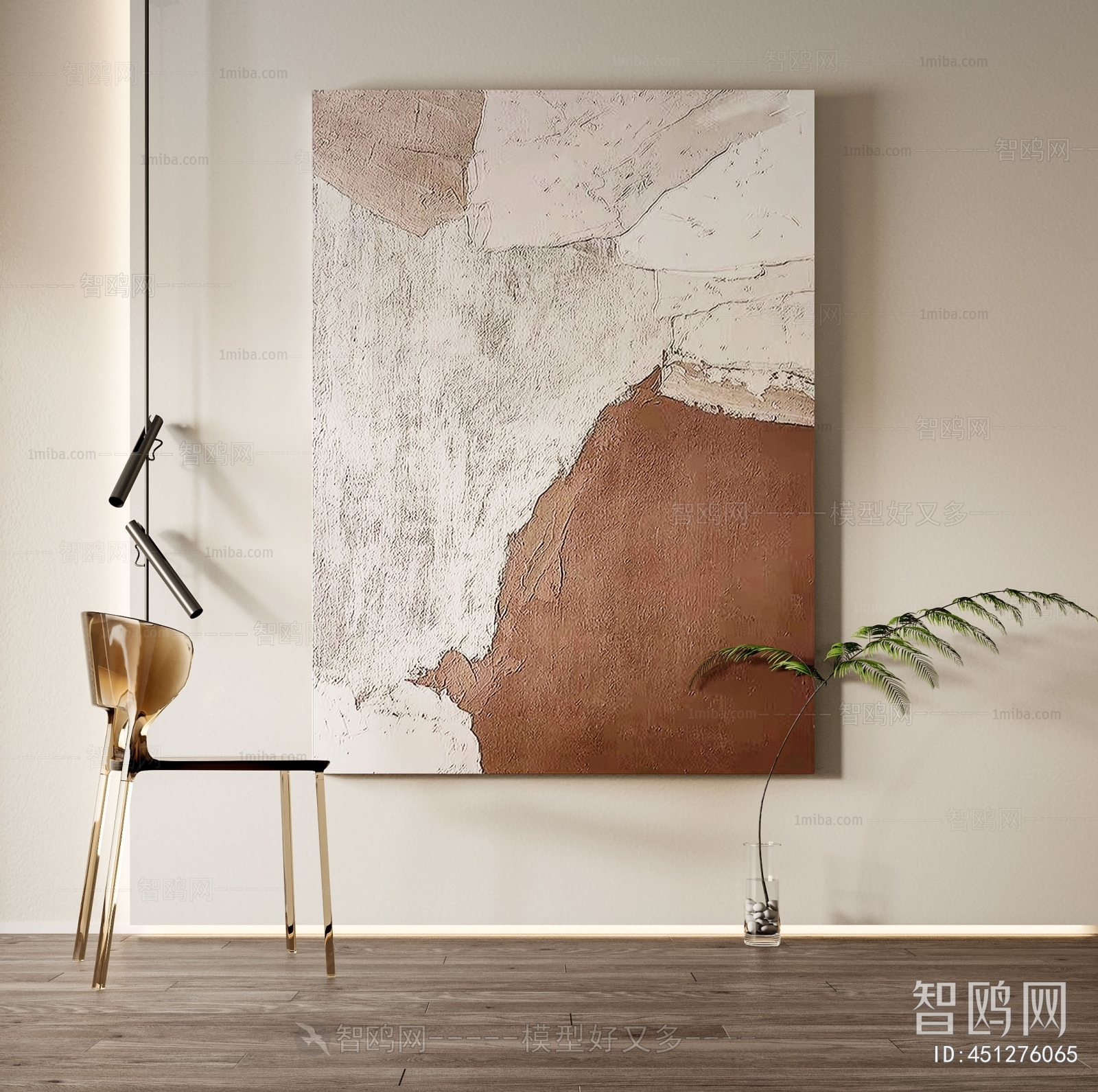 Modern Wabi-sabi Style Painting