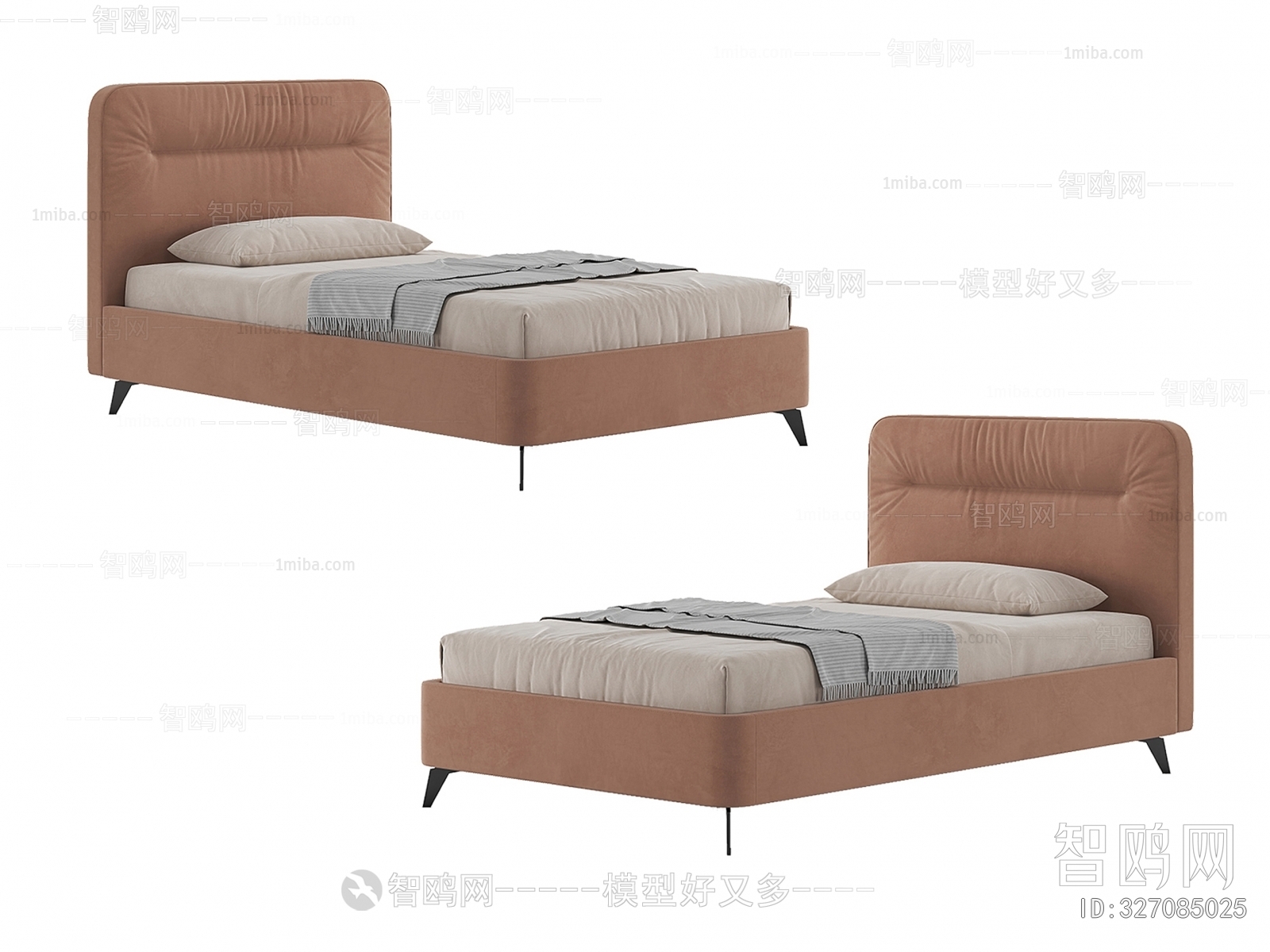 Nordic Style Single Bed