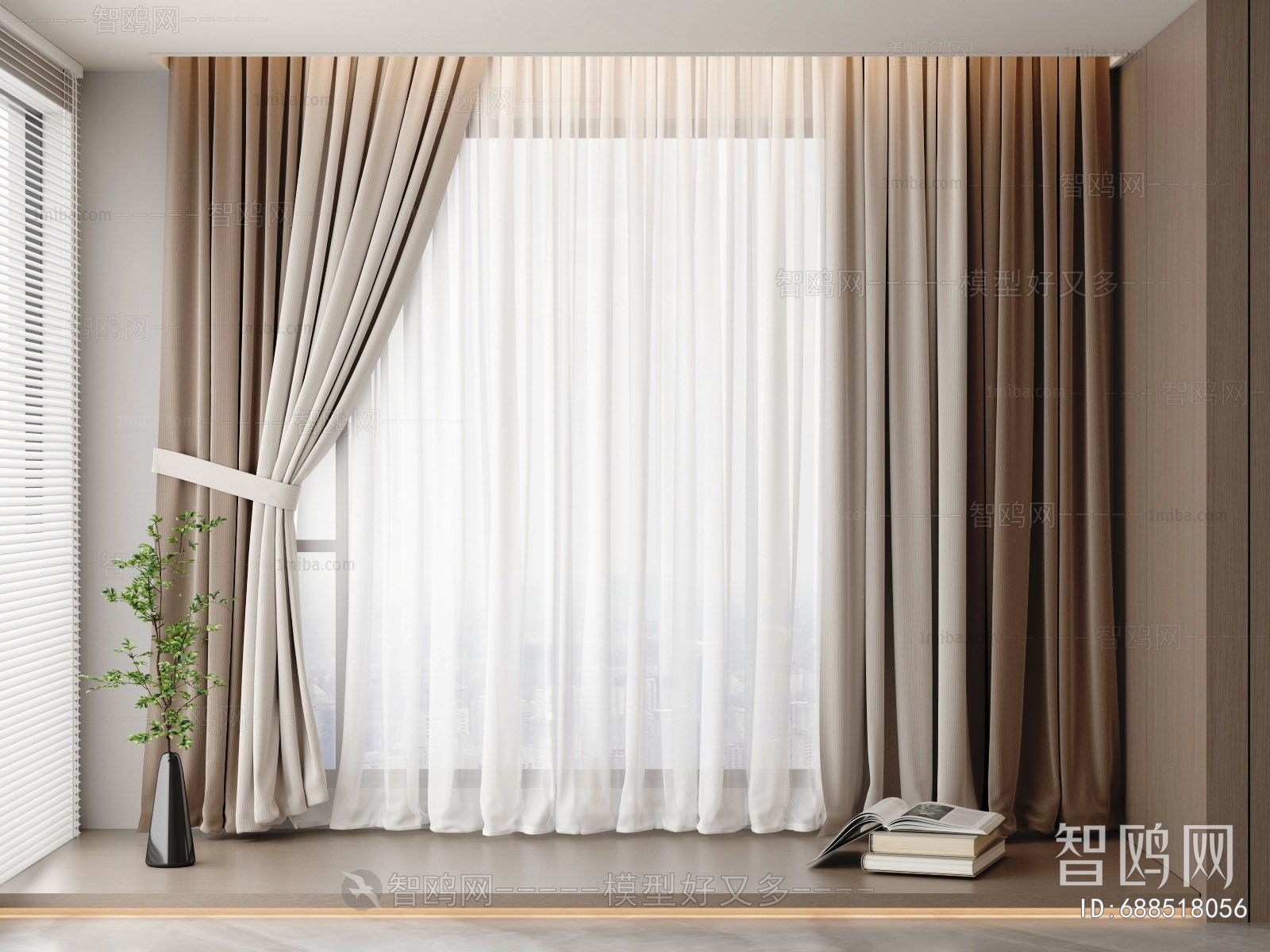 Modern The Curtain