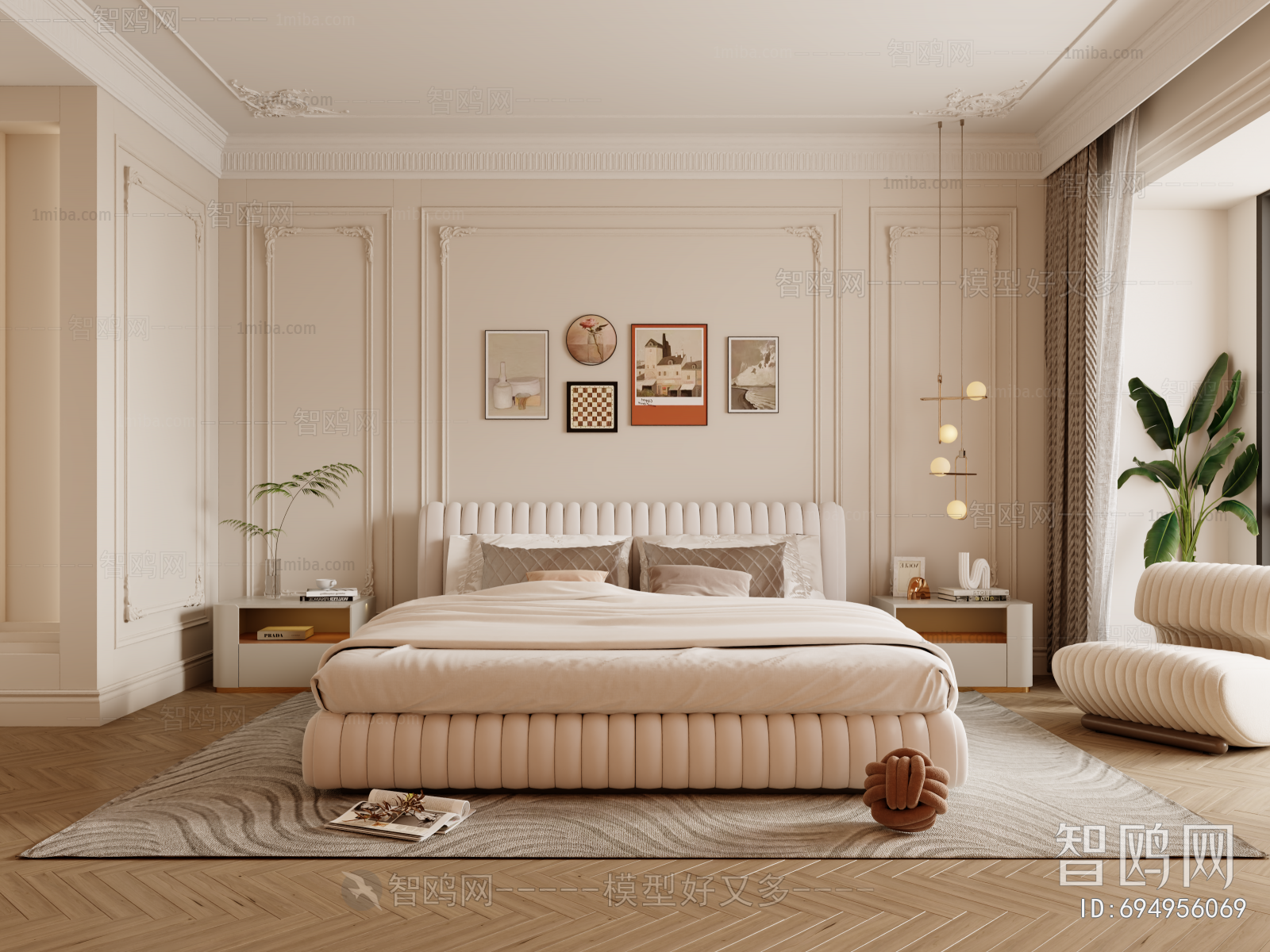 French Style Bedroom