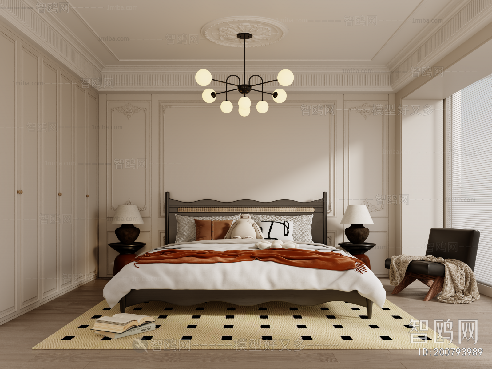 French Style Bedroom