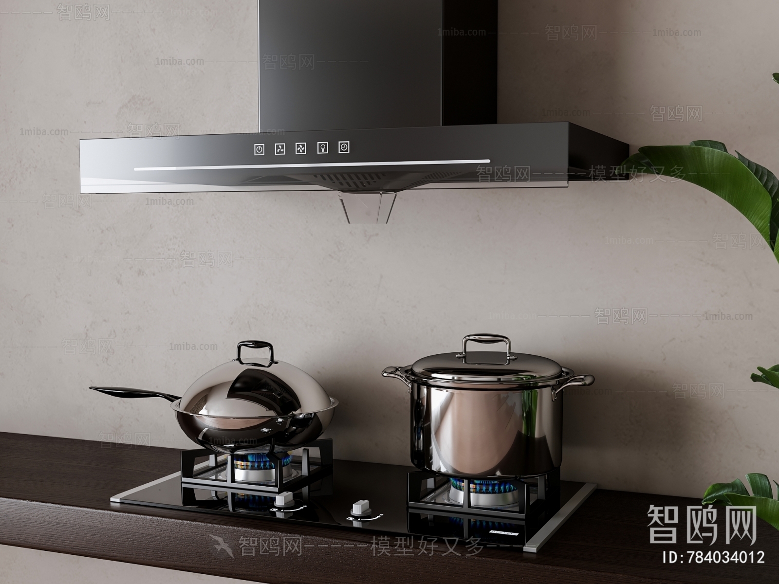 Modern Kitchen Electric Gas Range