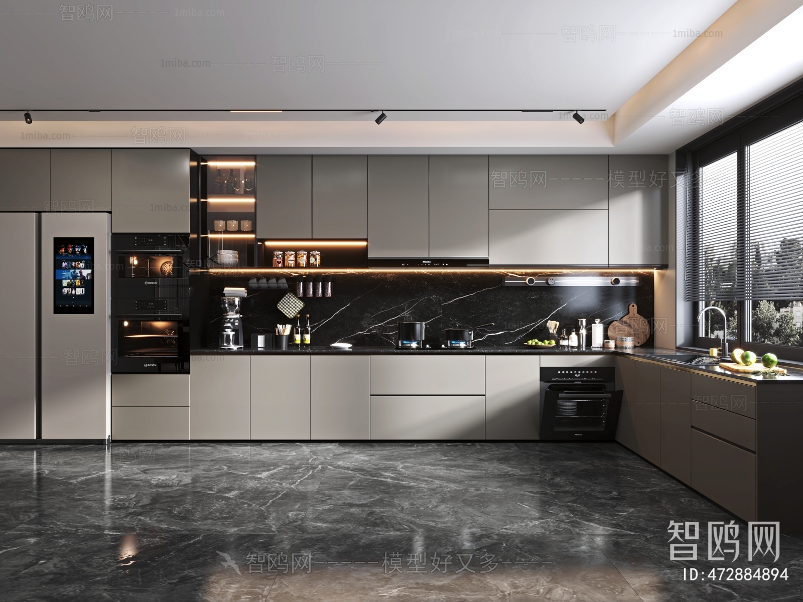 Modern The Kitchen