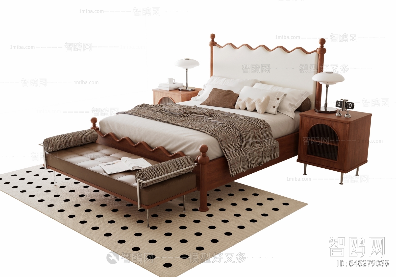 Modern Double Bed