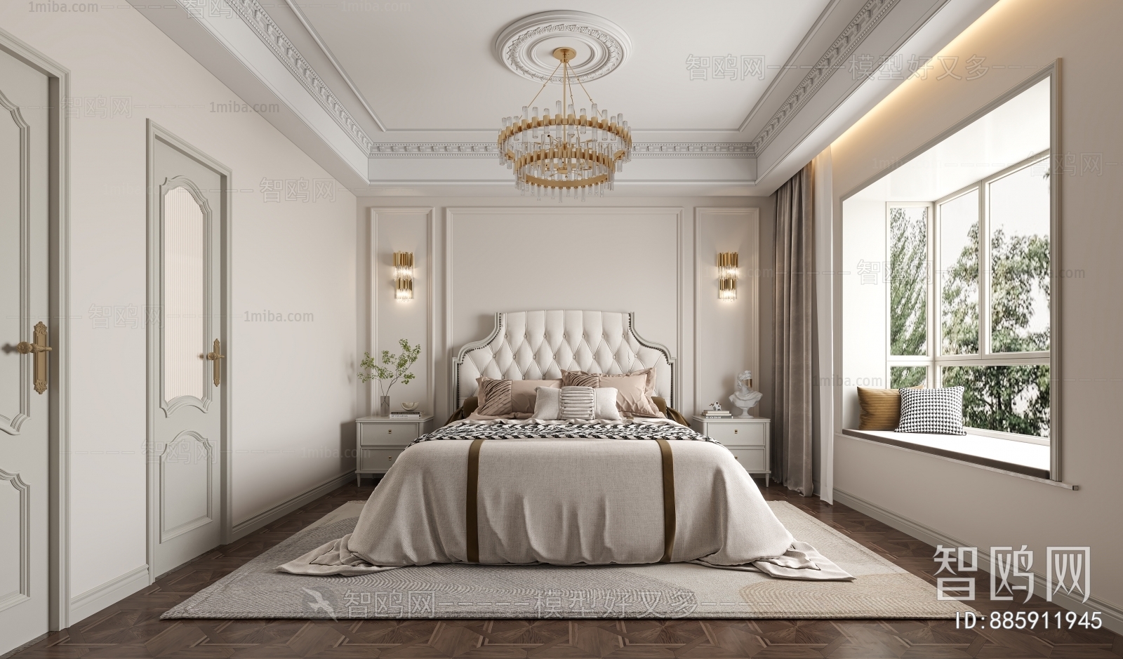 European Style Bedroom