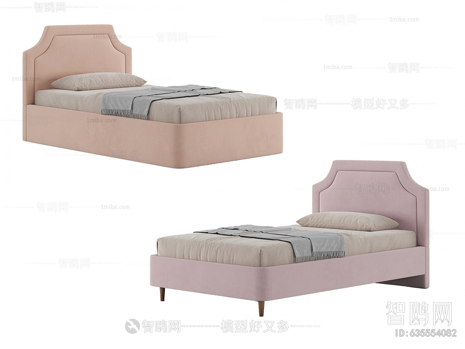 Nordic Style Single Bed