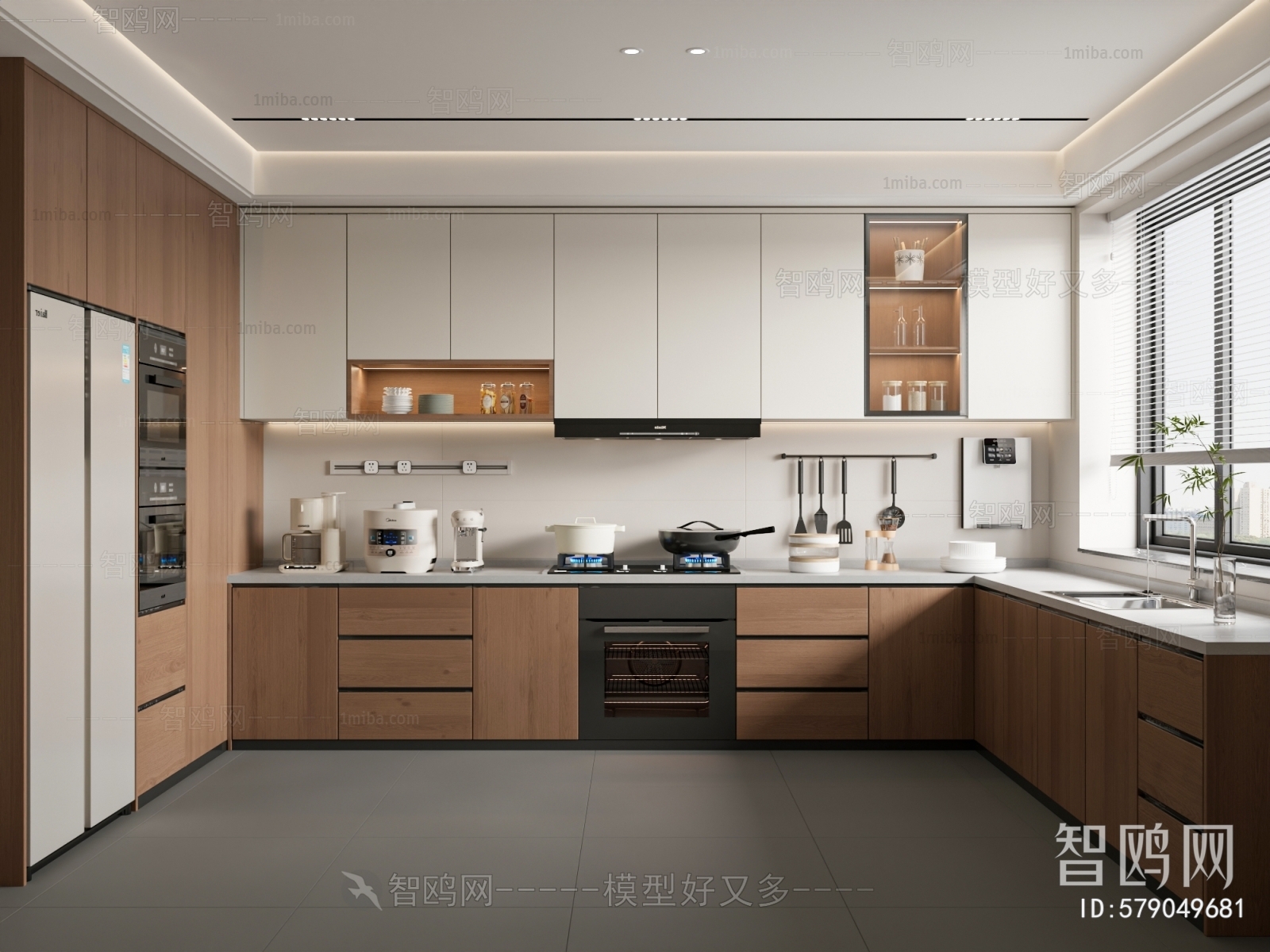 Modern The Kitchen