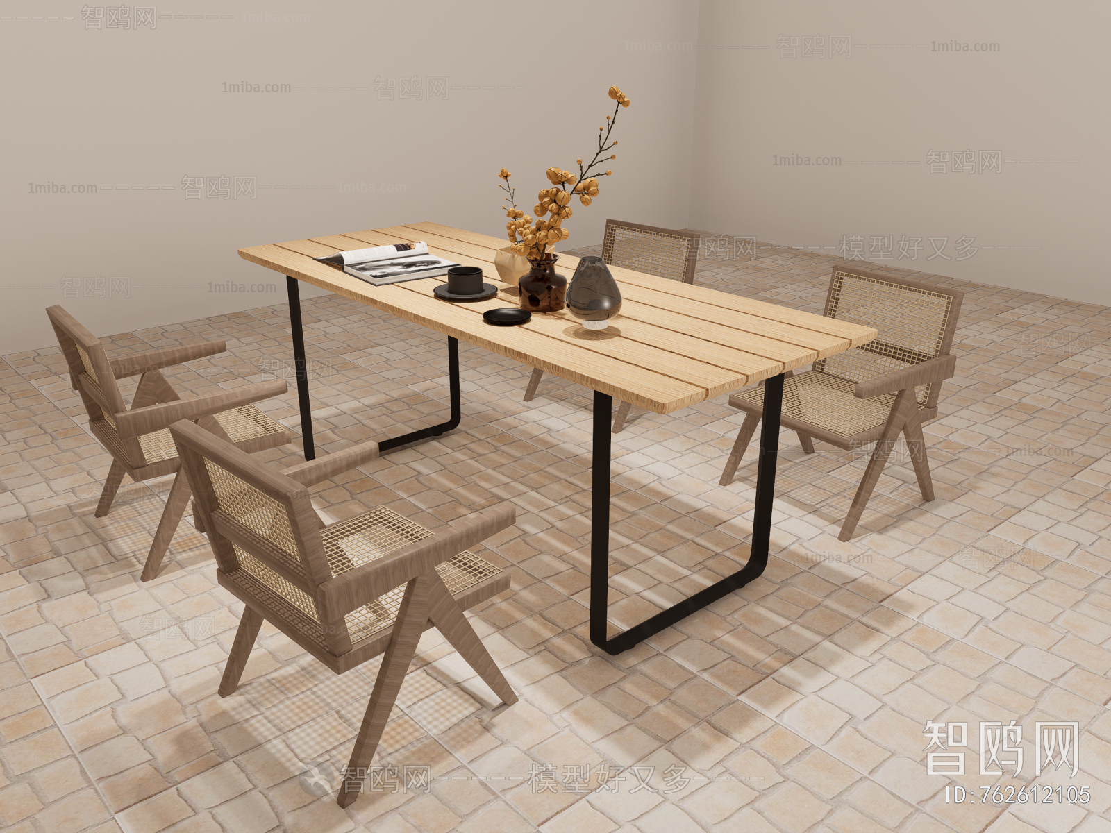 Nordic Style Dining Table And Chairs