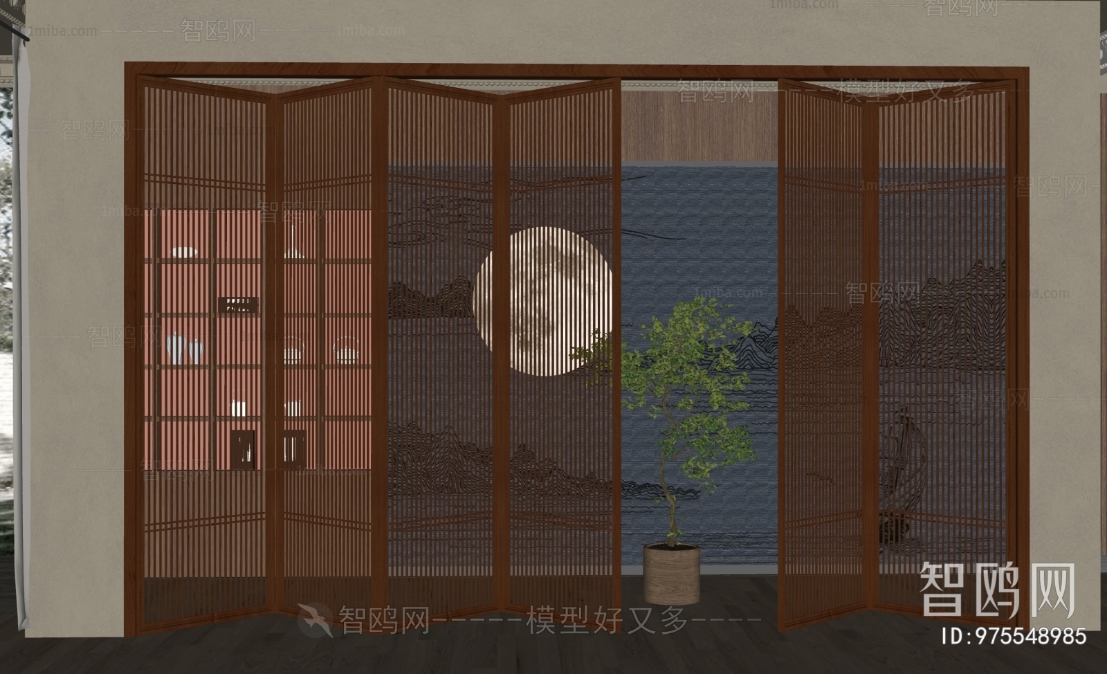 New Chinese Style Partition