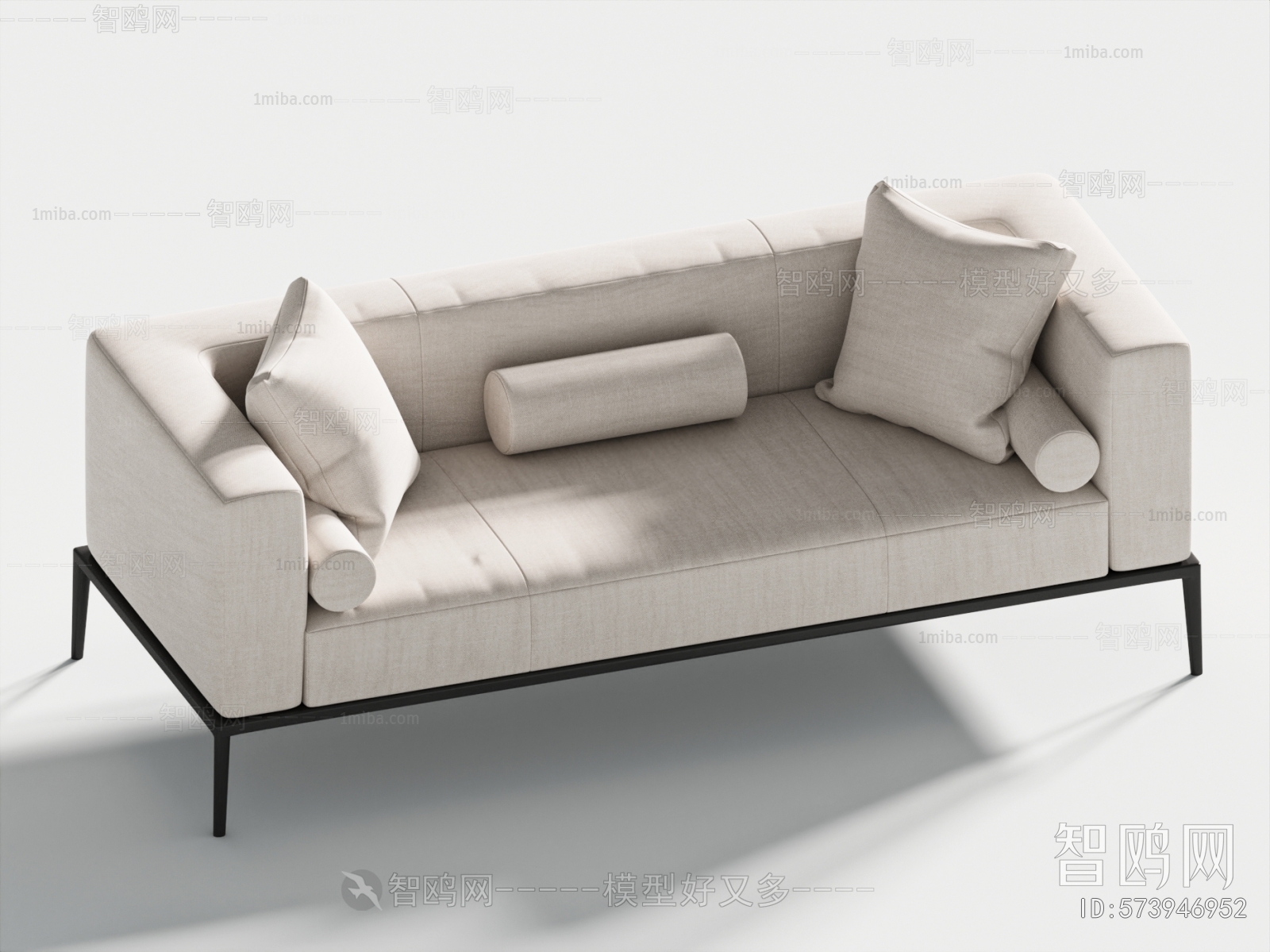 Modern Three-seat Sofa