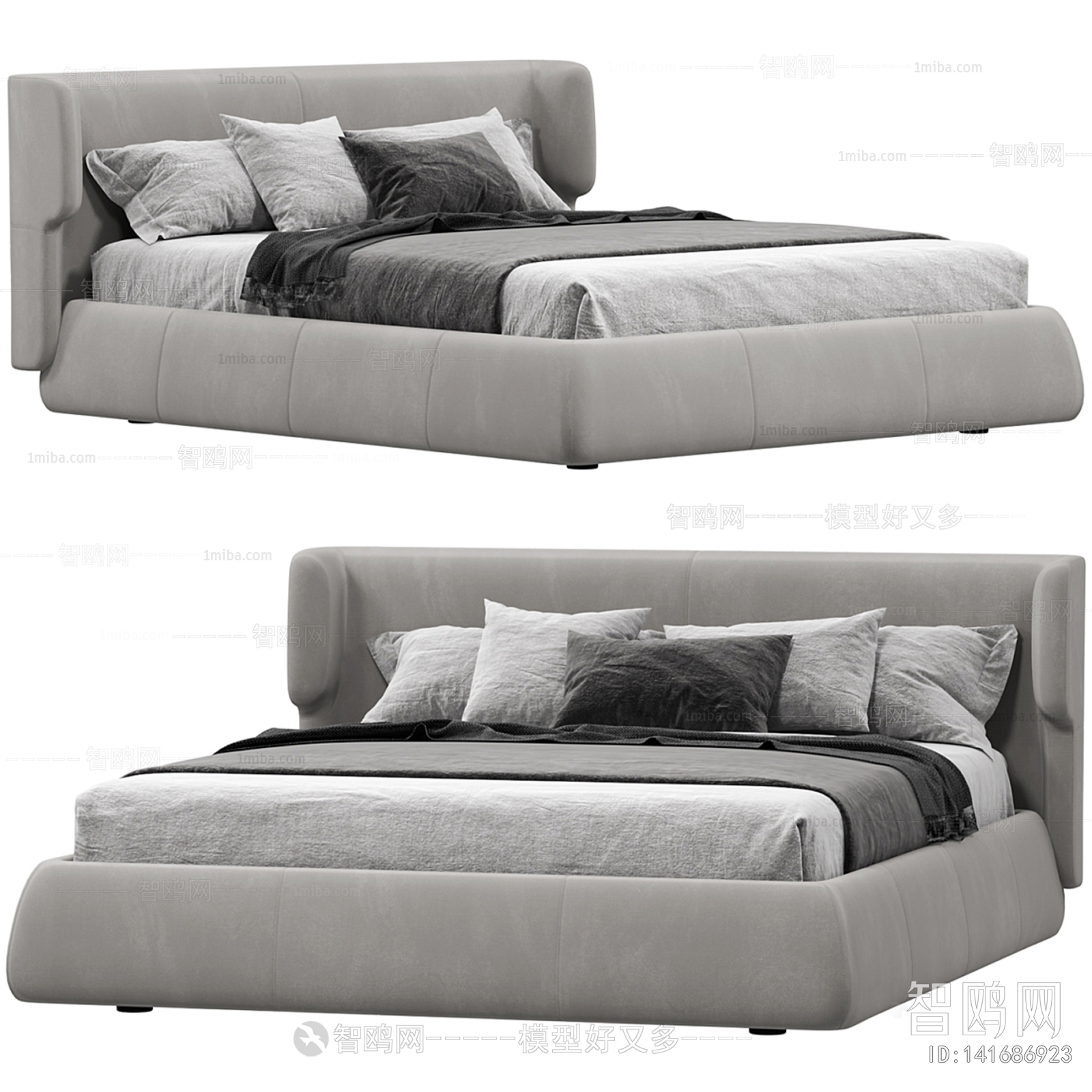 Modern Double Bed