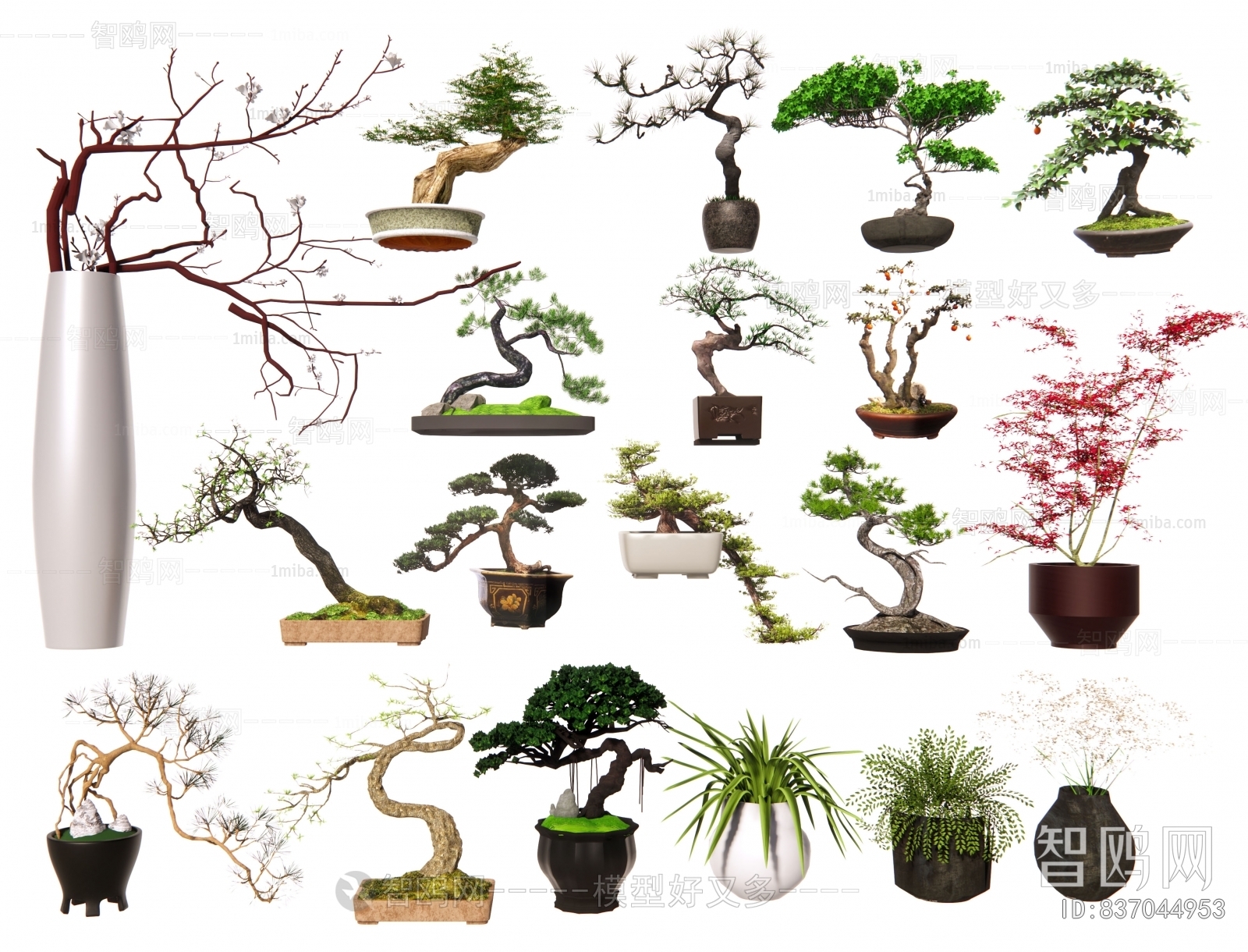 New Chinese Style Bonsai