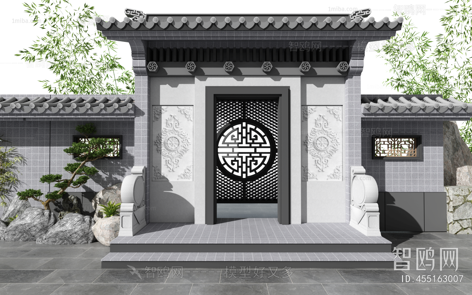 Chinese Style Building Component