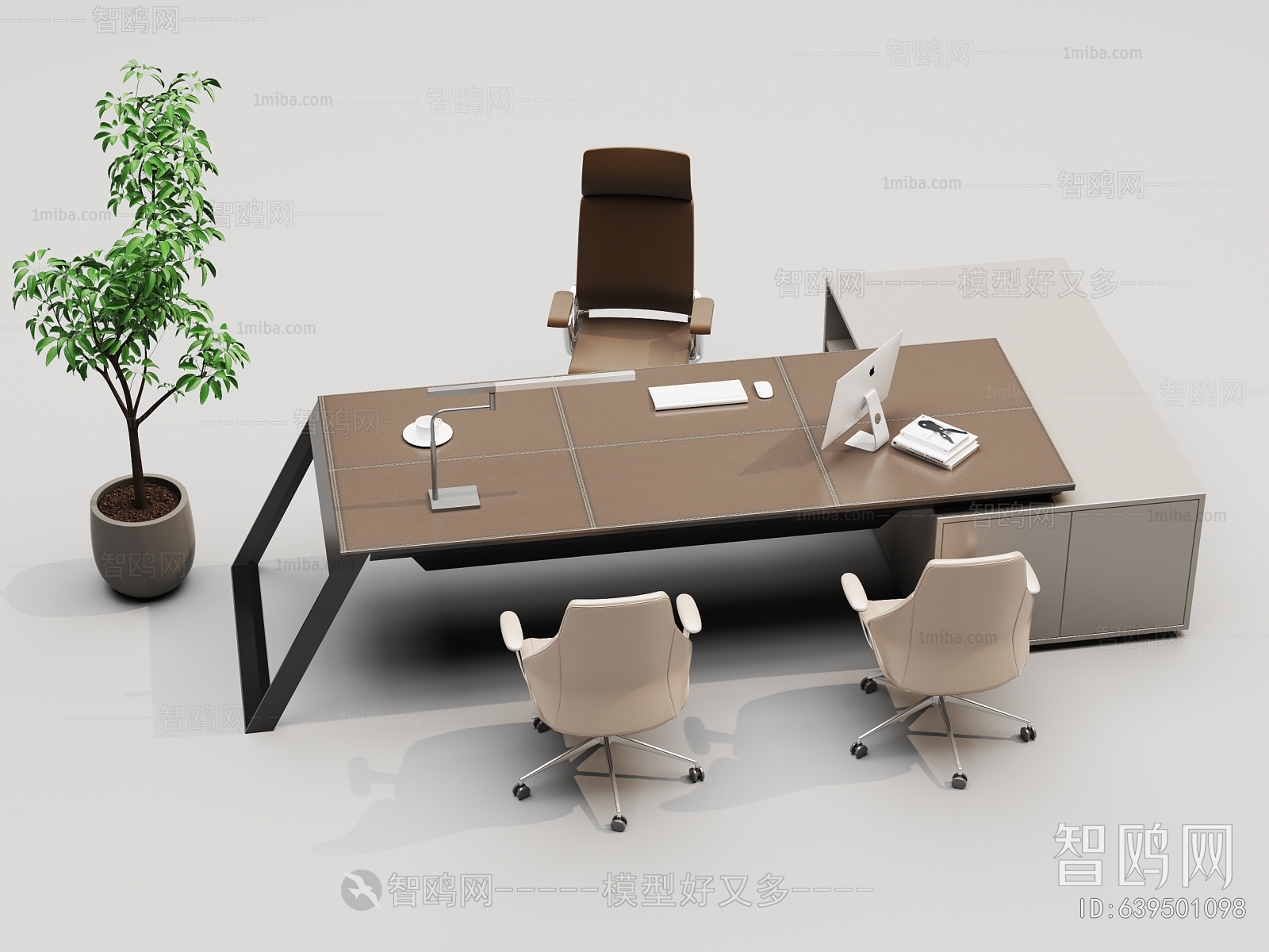 Modern Office Desk And Chair