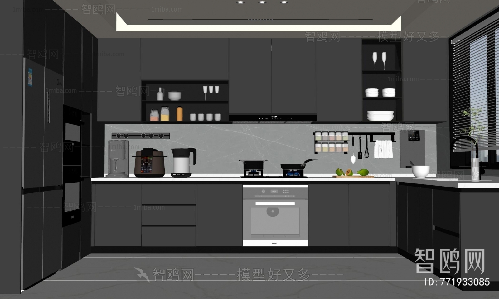 Modern The Kitchen