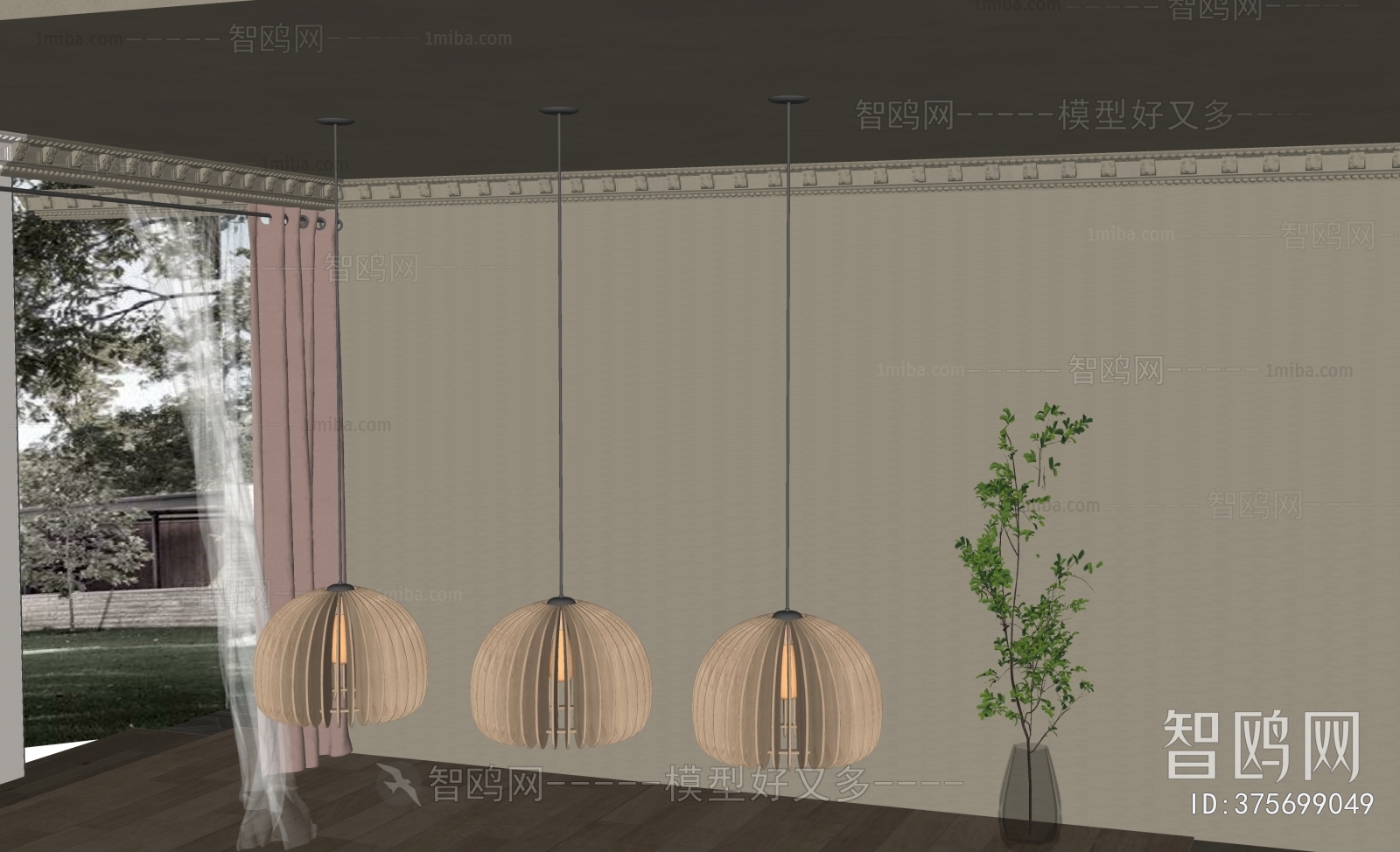 Wabi-sabi Style Droplight