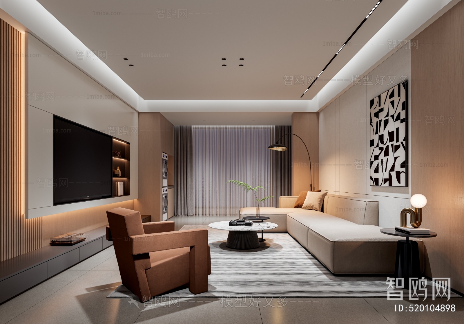 Modern A Living Room