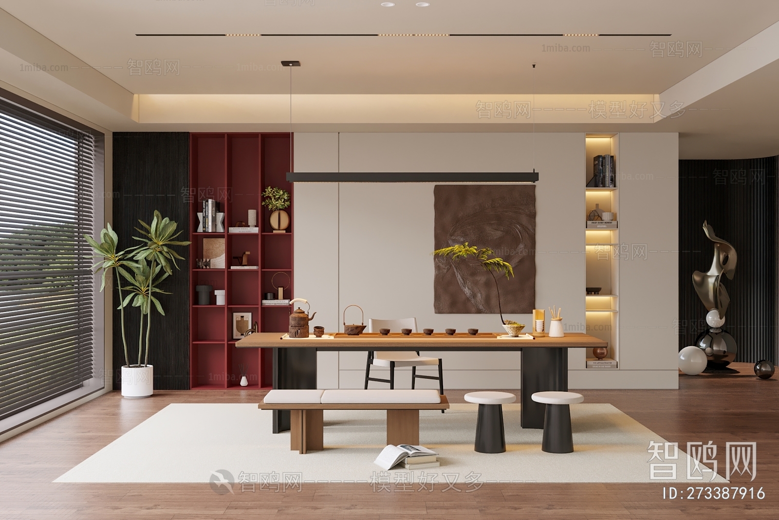 Modern New Chinese Style Tea House