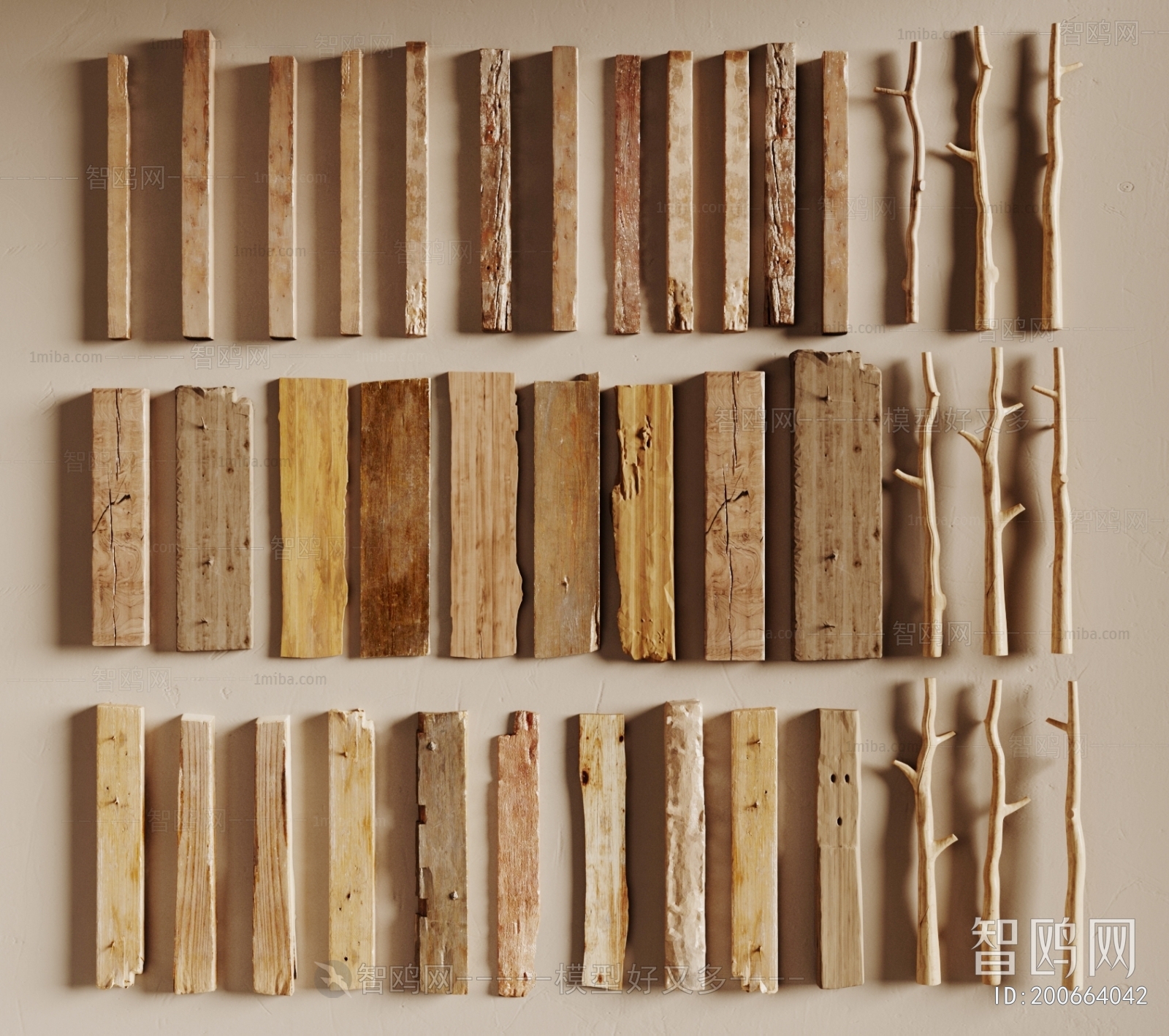 新中式旧木板旧木头
