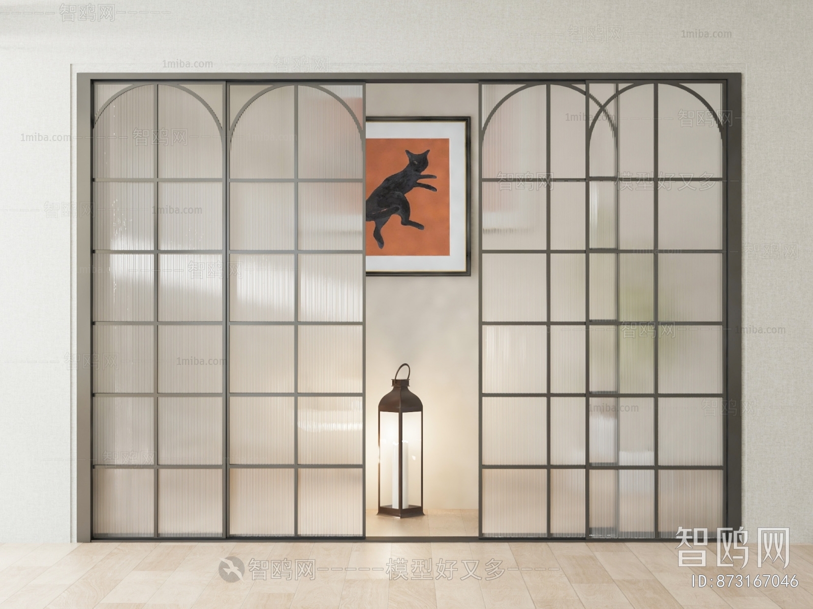 Simple European Style Sliding Door