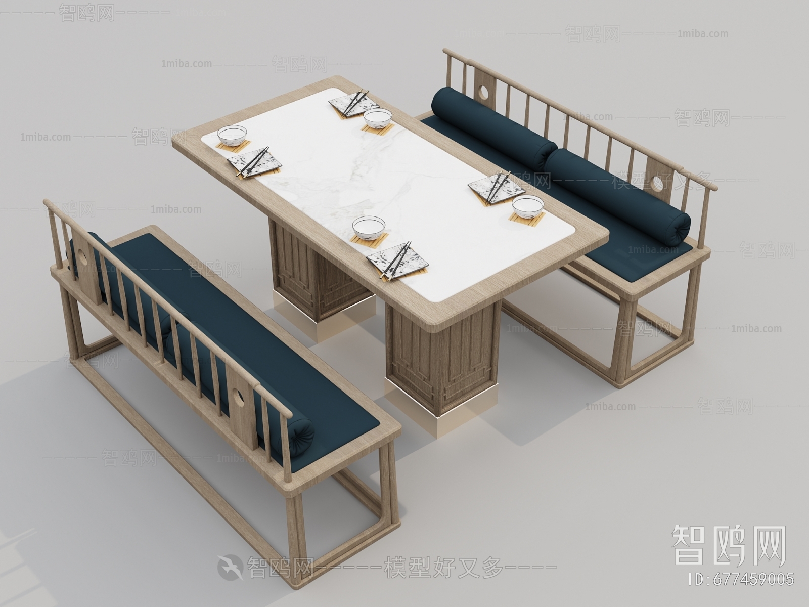 New Chinese Style Dining Table And Chairs