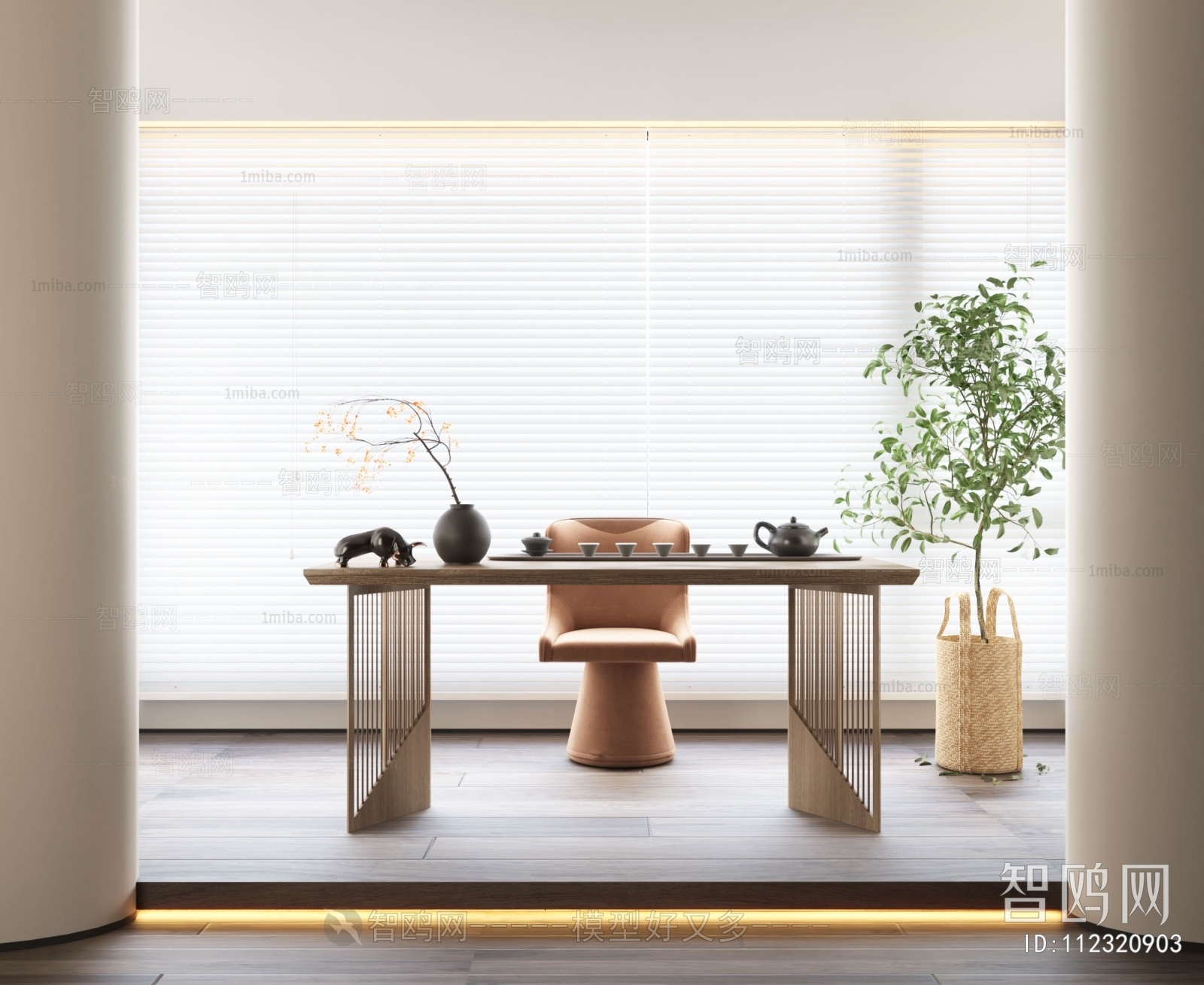 Modern New Chinese Style Tea Tables And Chairs