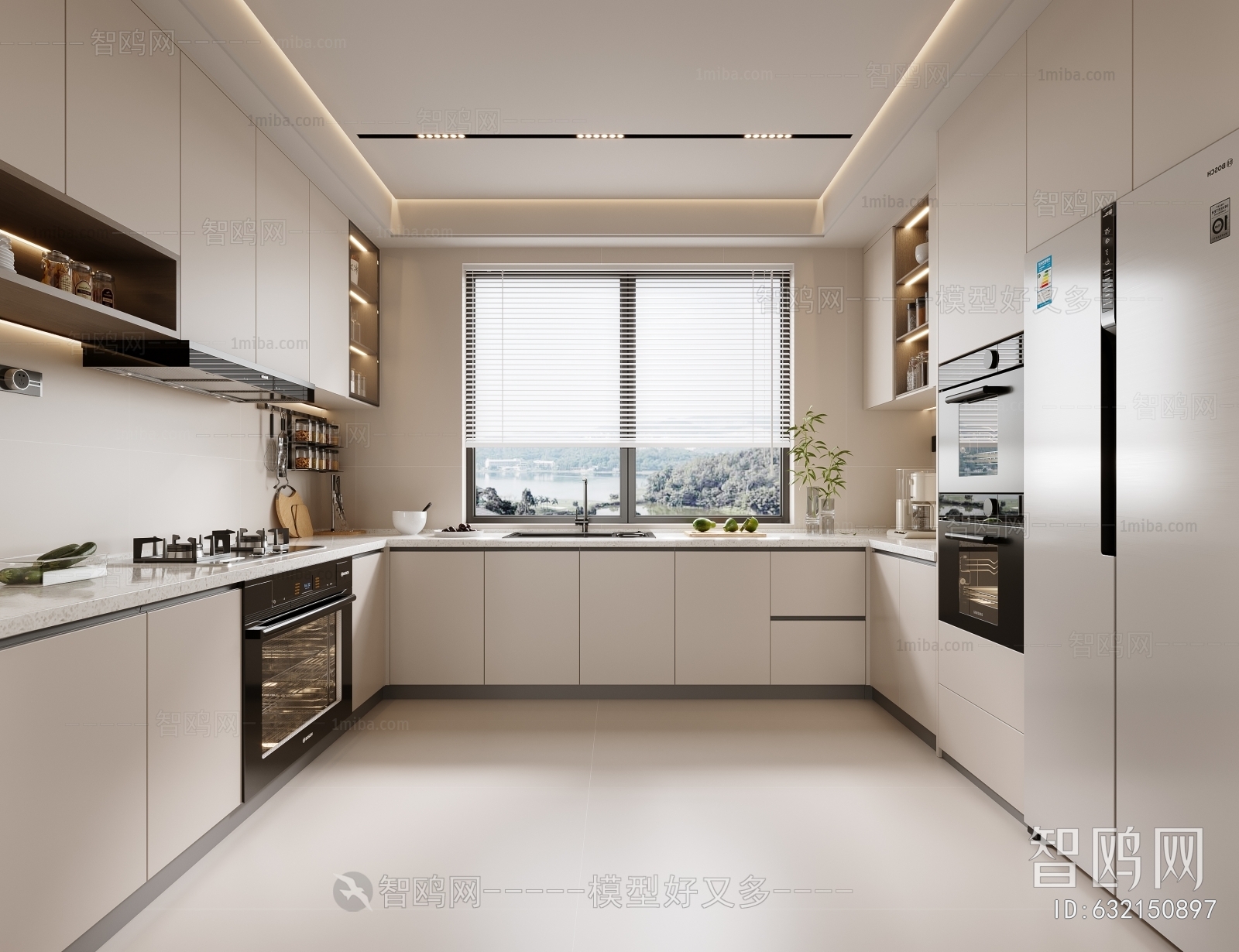 Modern The Kitchen