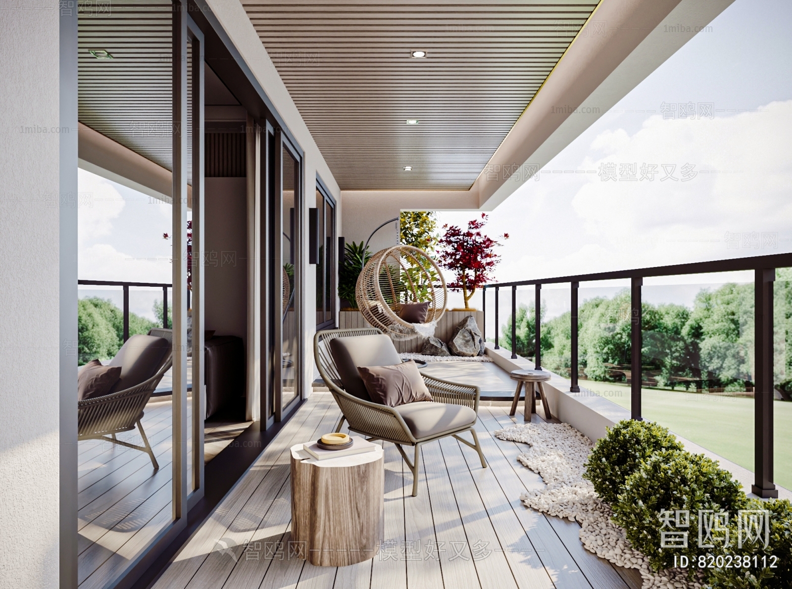 Modern Leisure Balcony