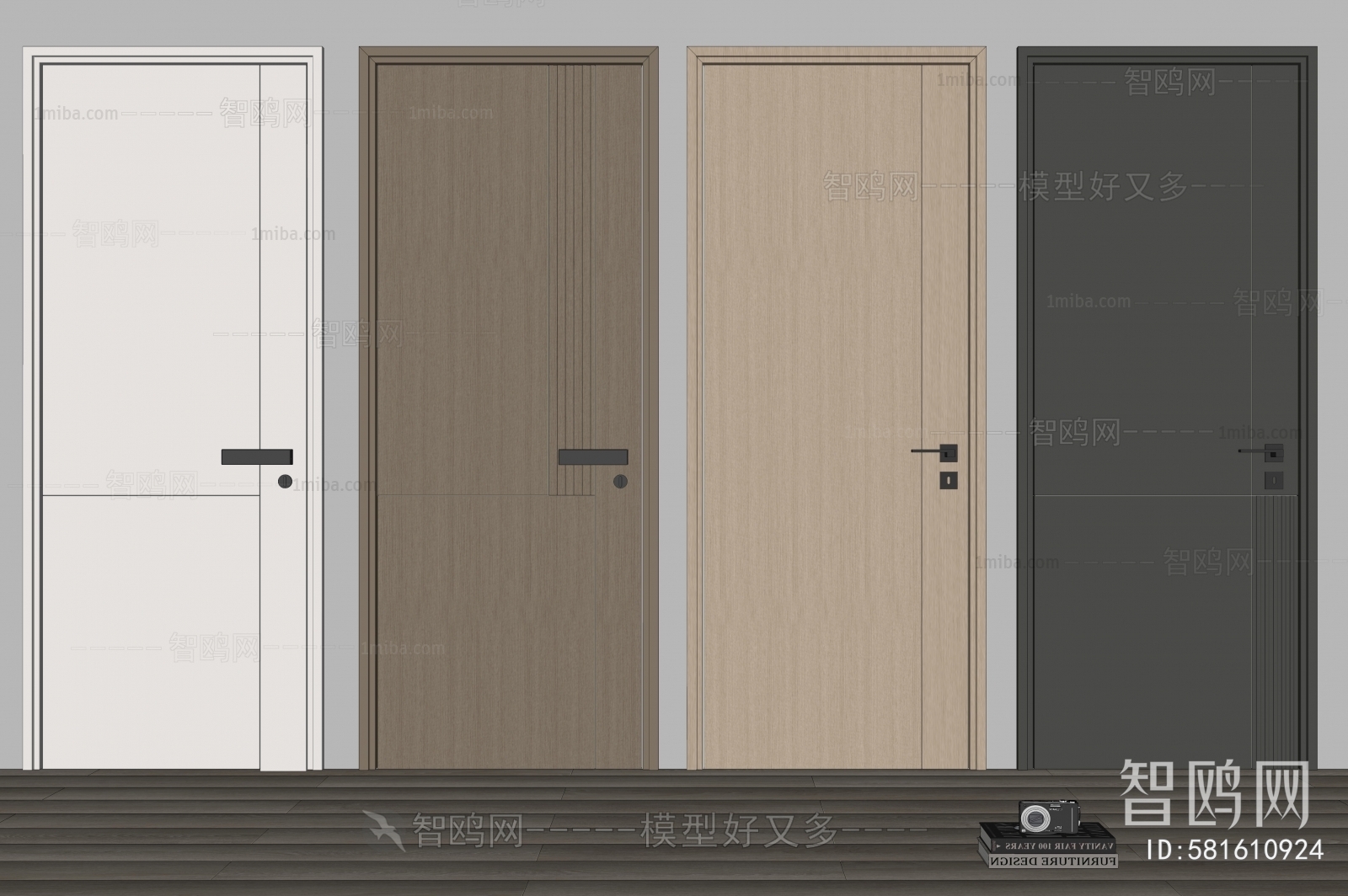 Modern Single Door