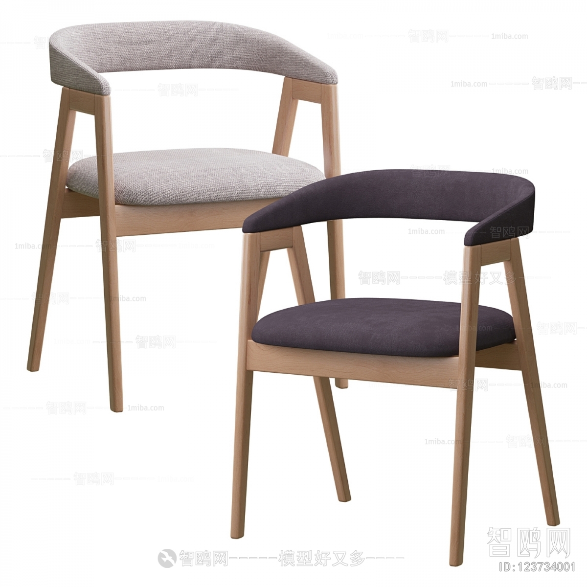 Nordic Style Single Chair