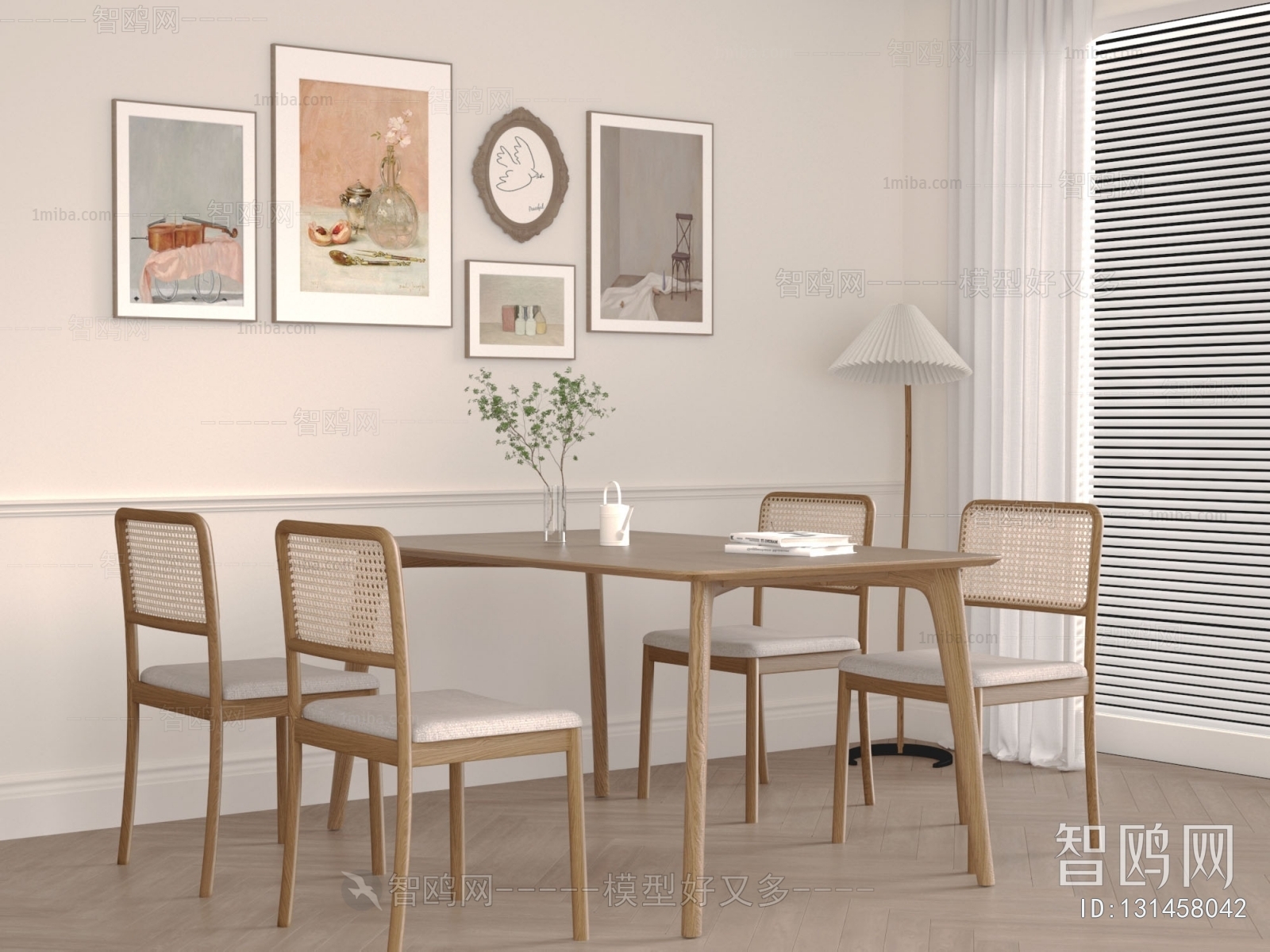 Nordic Style Dining Table And Chairs