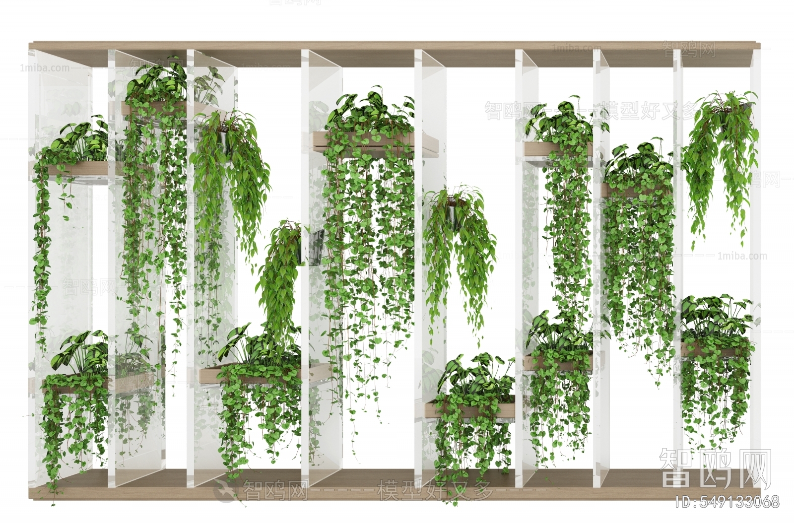 现代亚克力植物架 绿植盆栽