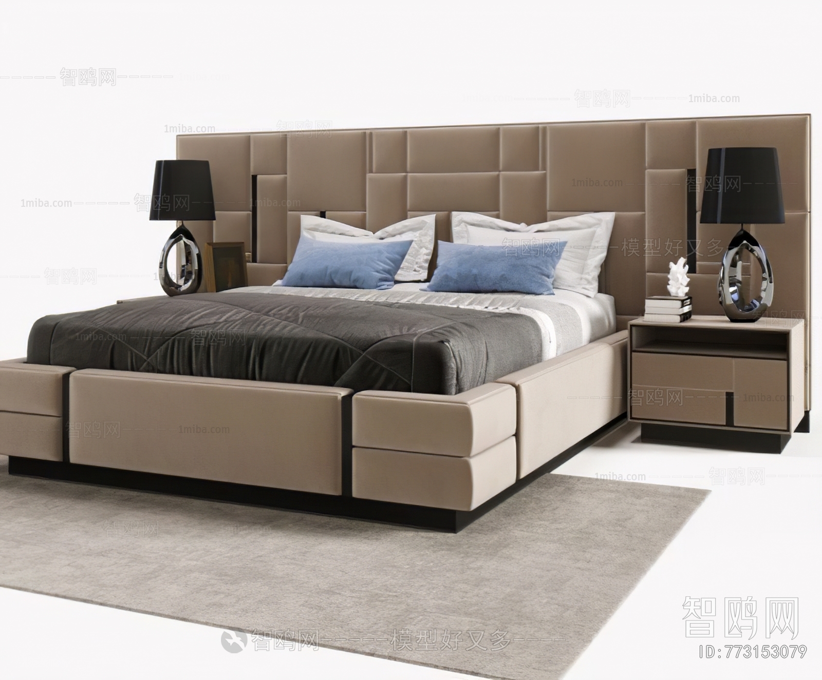 Modern Double Bed