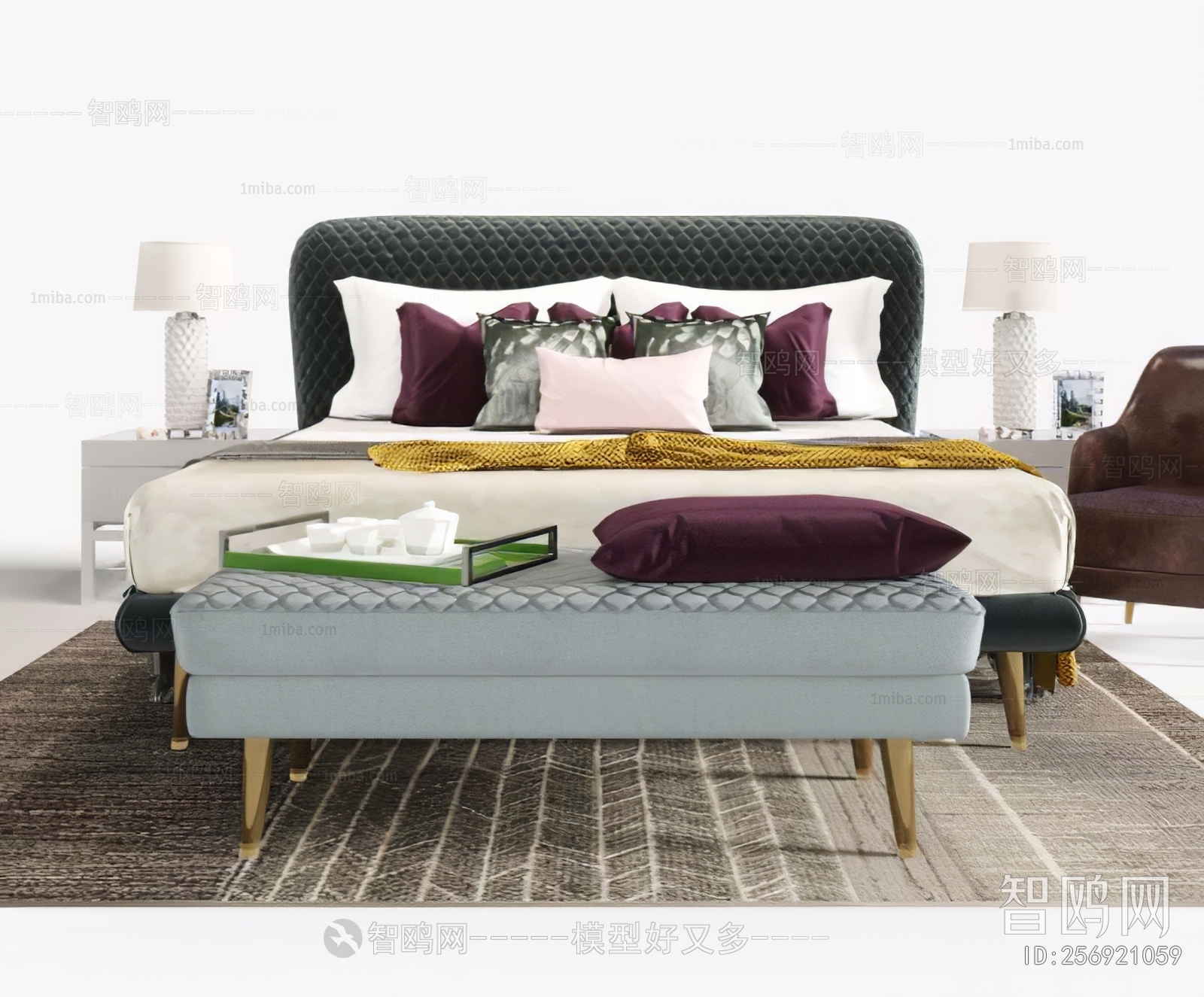 Modern Double Bed