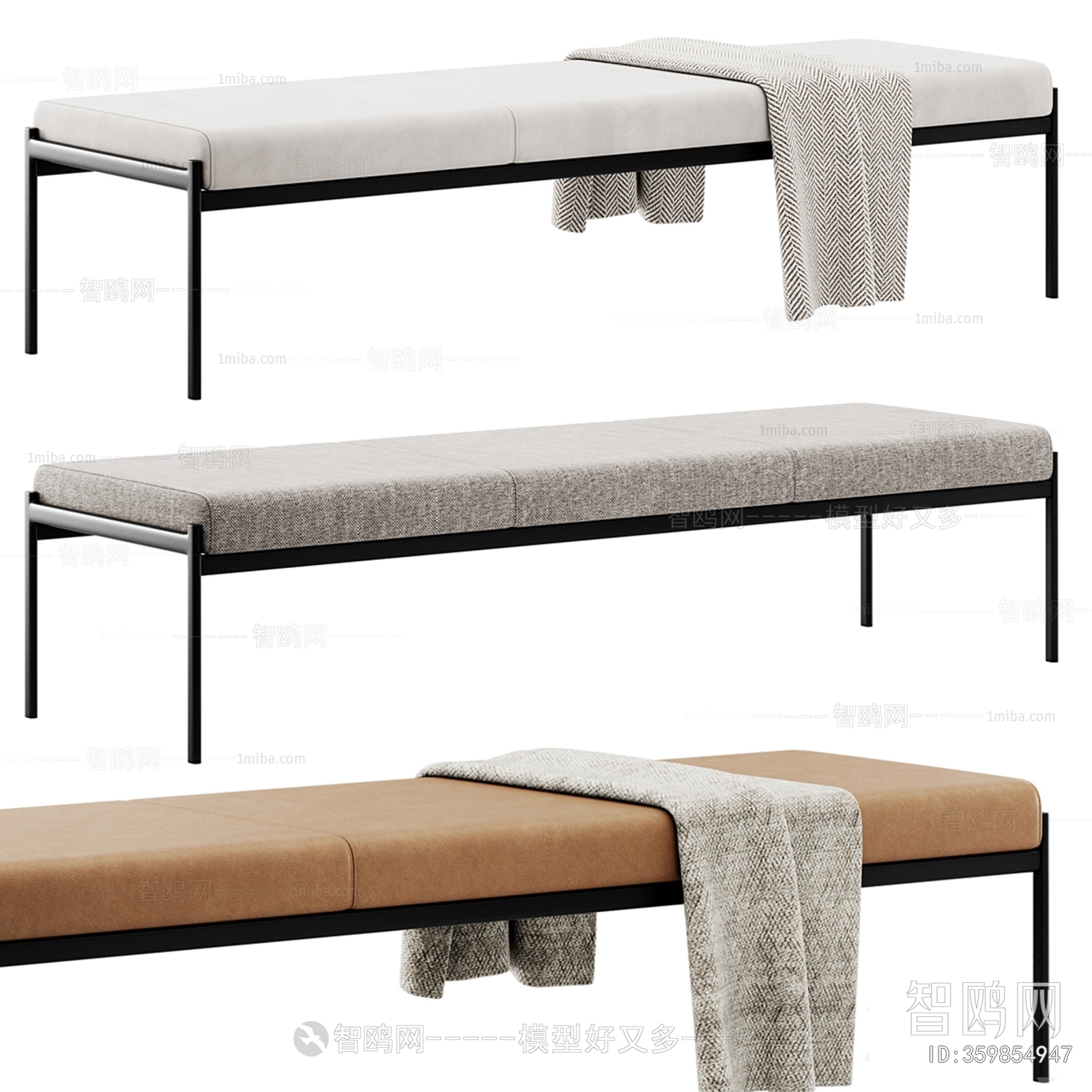 Artek 现代沙发凳