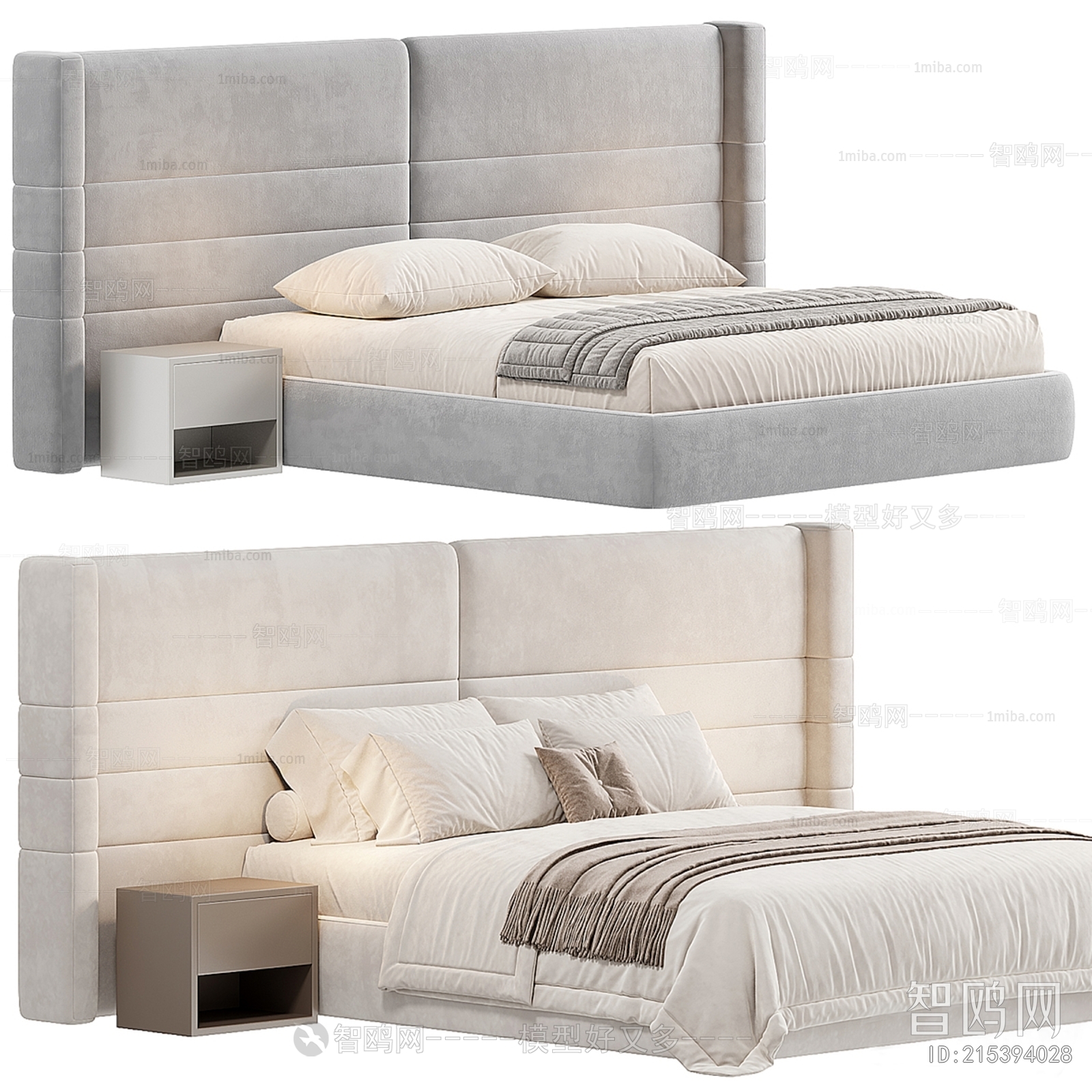 Modern Double Bed