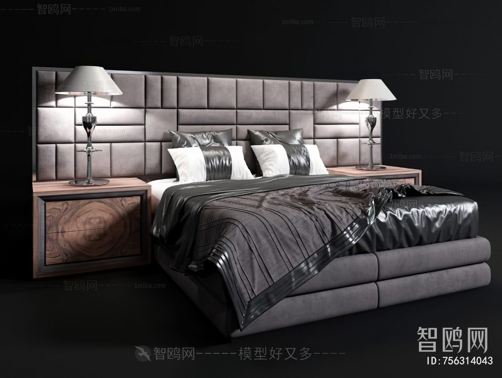 Modern Double Bed