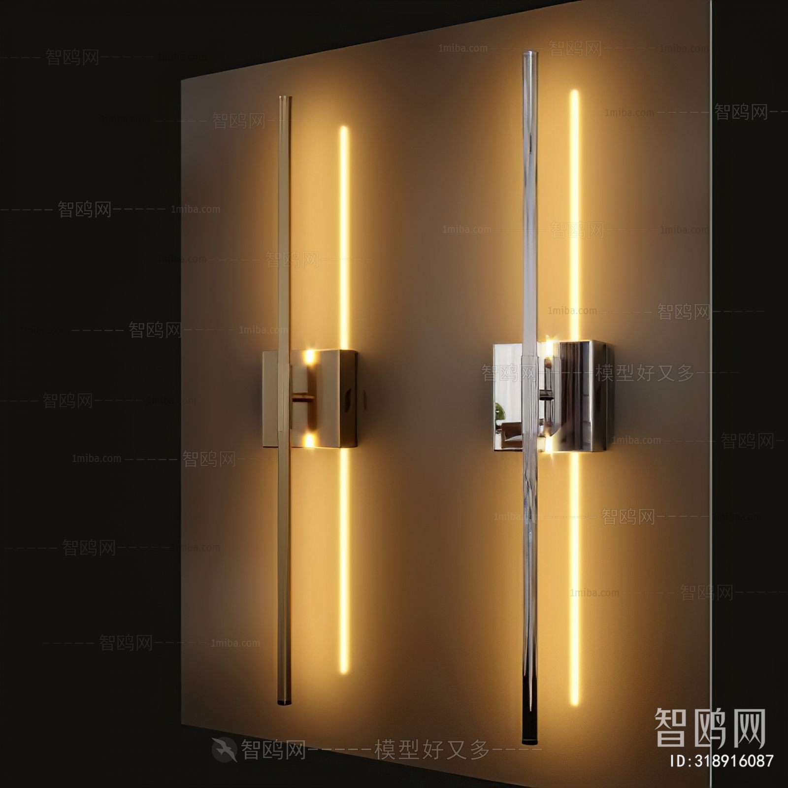 Modern Mirror Light