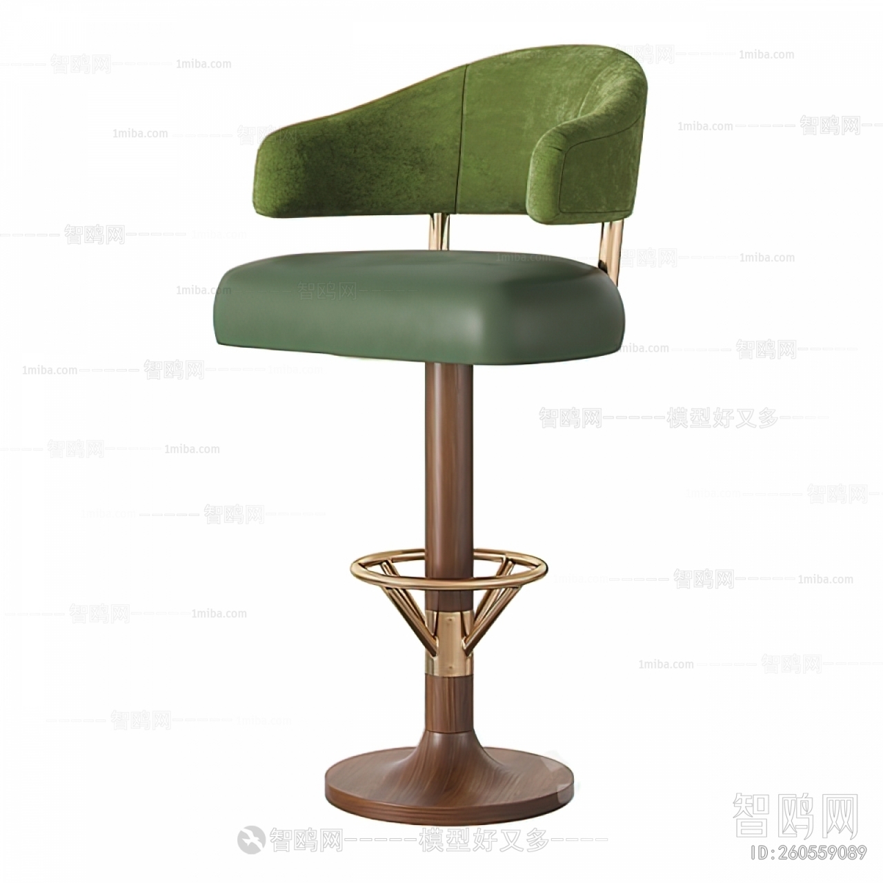 American Style Retro Style Bar Chair