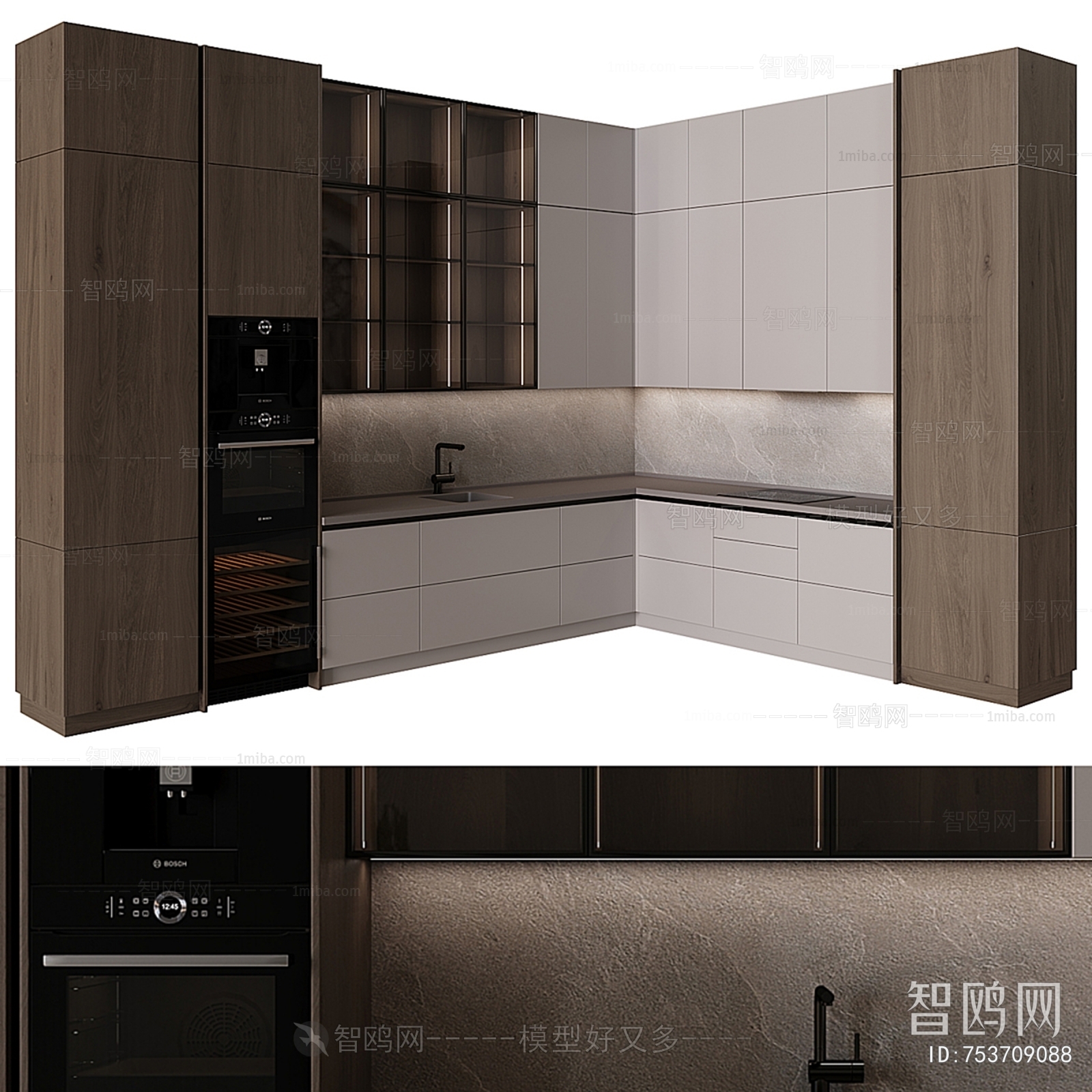 Modern Kitchen Cabinet