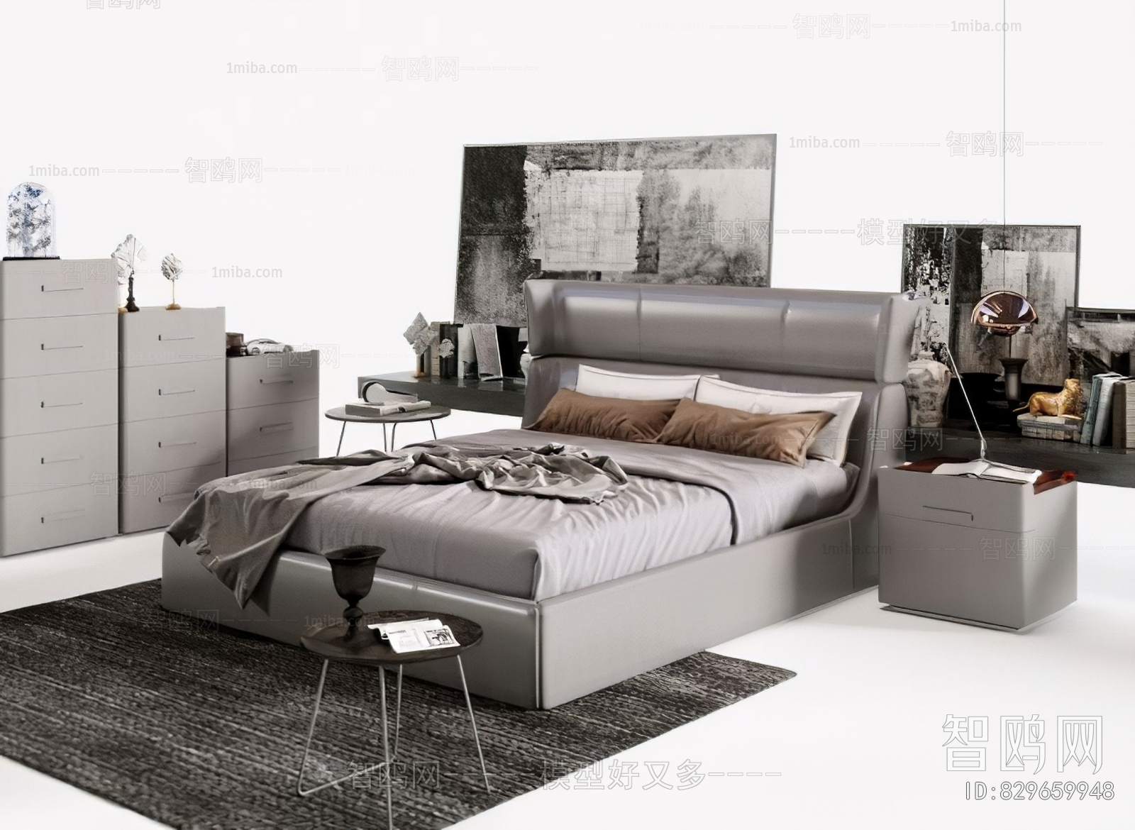 Modern Double Bed