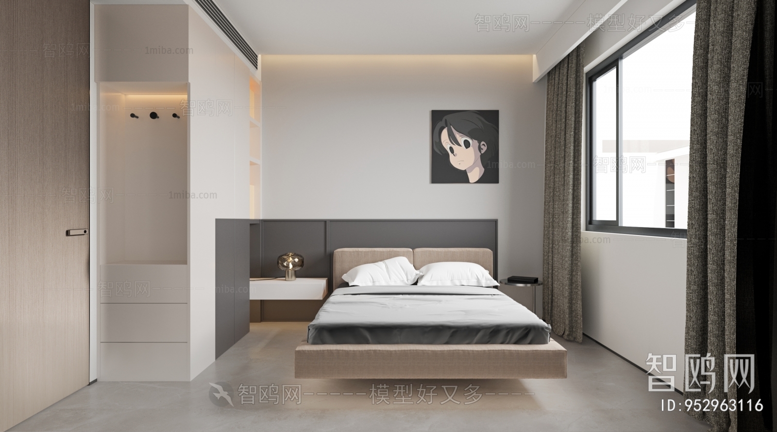 Modern Boy's Room And Son's Room