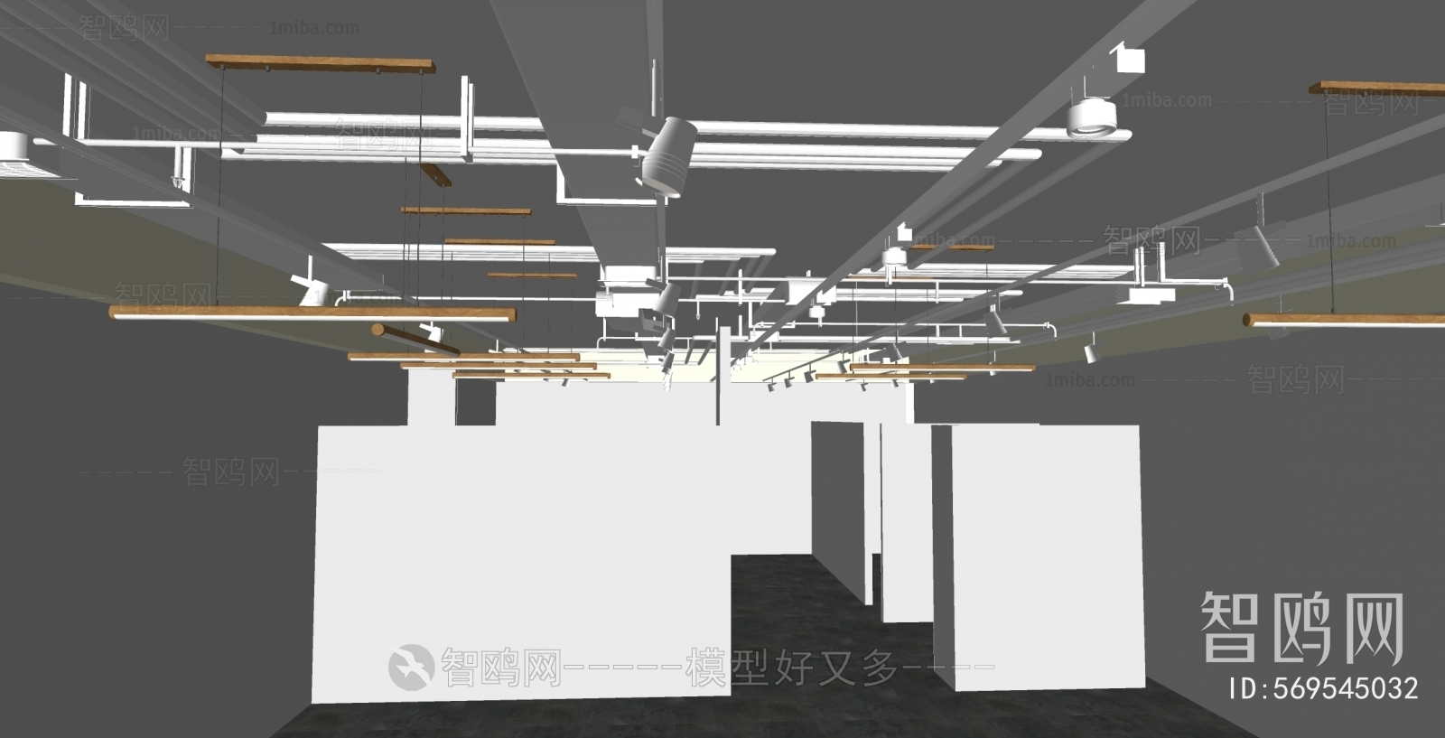 Industrial Style Suspended Ceiling