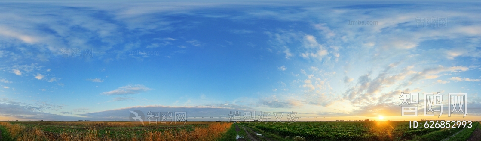 蓝天白云天空外景