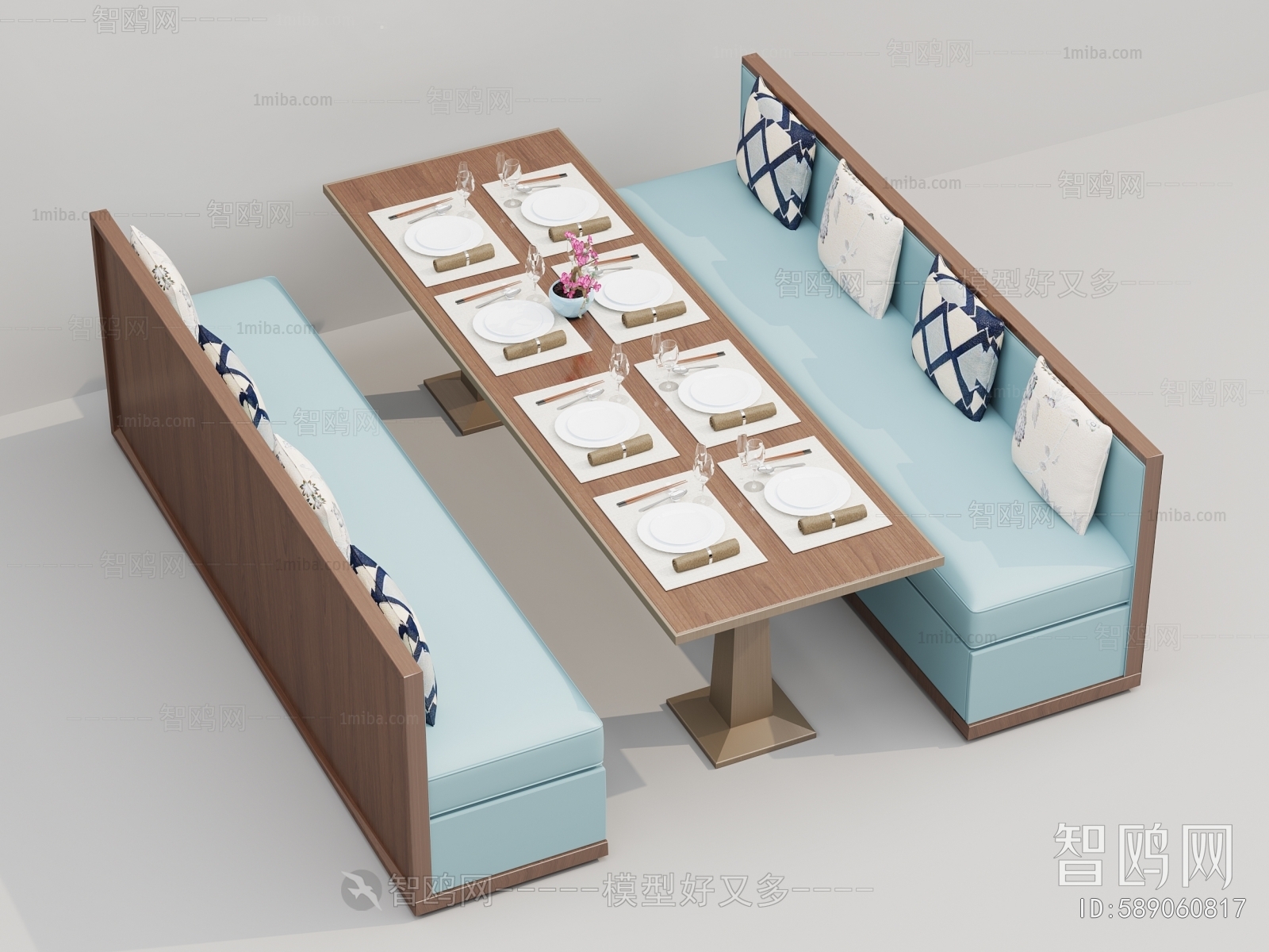 New Chinese Style Card Seat Sofa